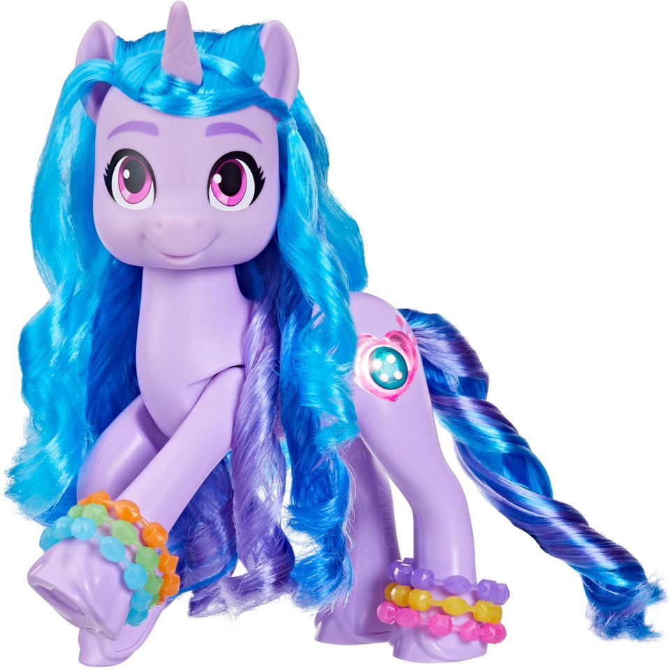 Hasbro Spielfigur »Izzy Moonbow«, mit über 20 Reaktionen und leuchtendem Schönheitsfleck