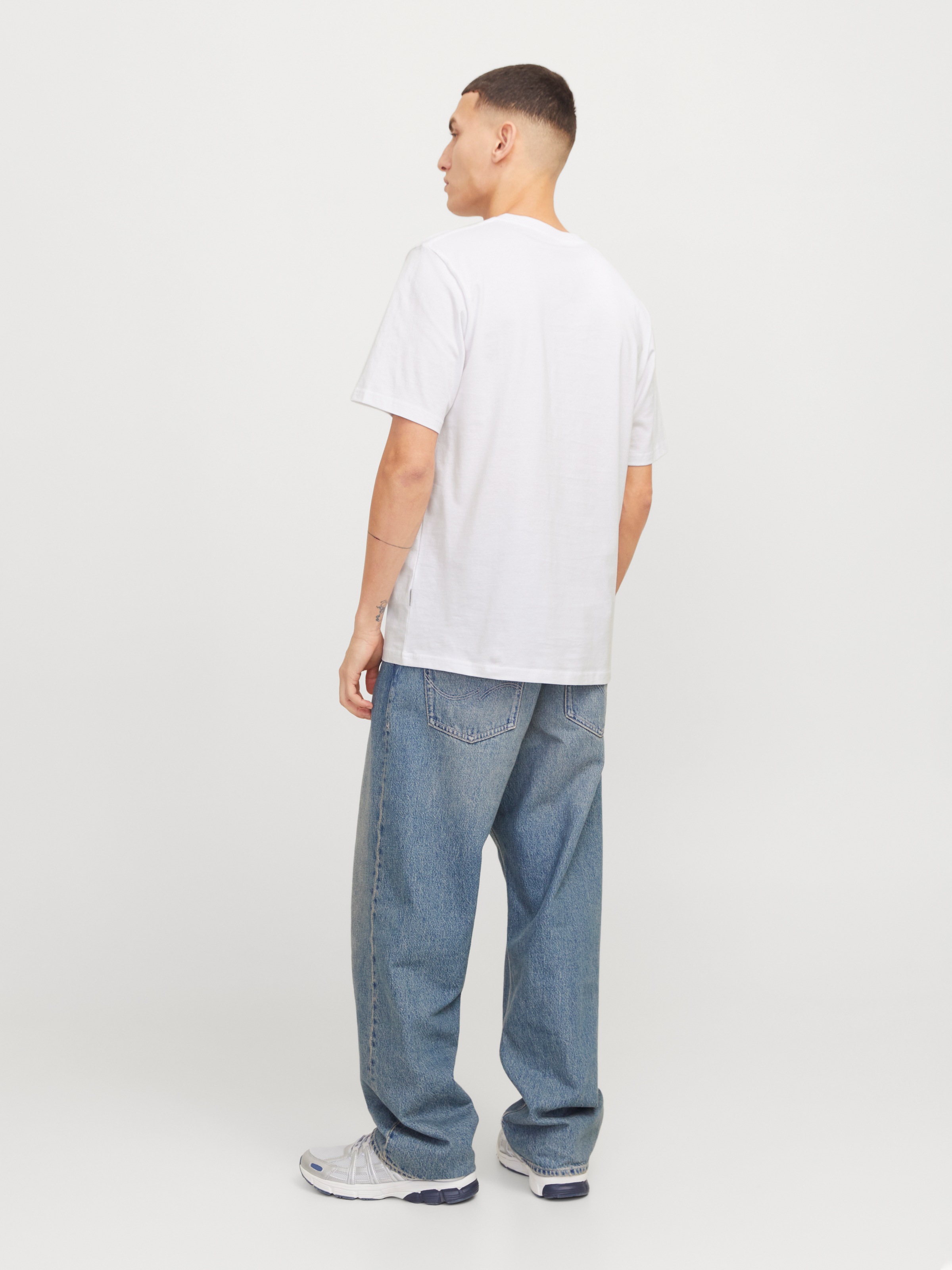 Jack & Jones T-Shirt »JORANATOMY SKULL TEE SS CREW NECK LN«