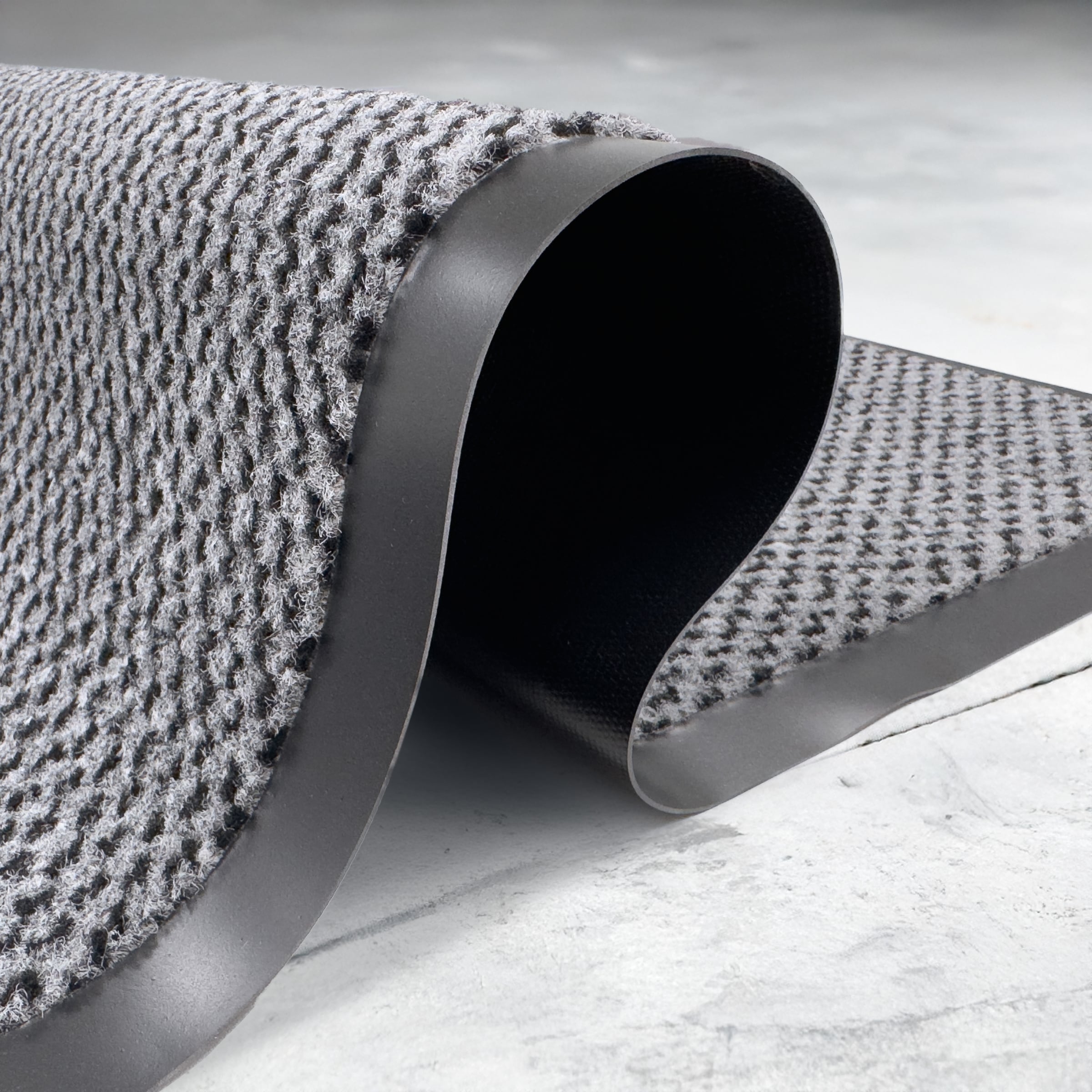 OTTO home Fußmatte »Tarron, Schmutzfangmatte Indoor, für Hausflur und Eingangsbereiche« rechteckig 5 mm Höhe Eingangsmatte, rutschfeste Unterseite, meliert