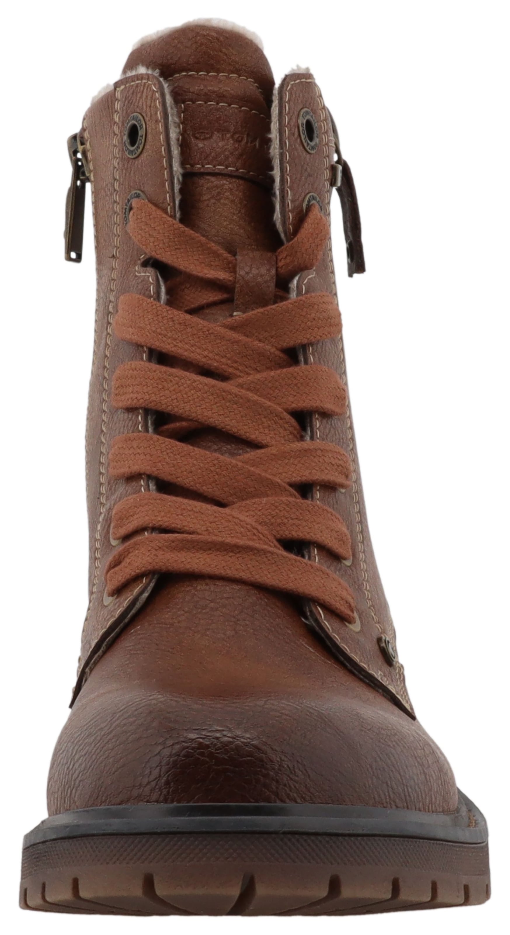 TOM TAILOR Winterboots  Workerboots, Hiking Boot mit Blockabsatz