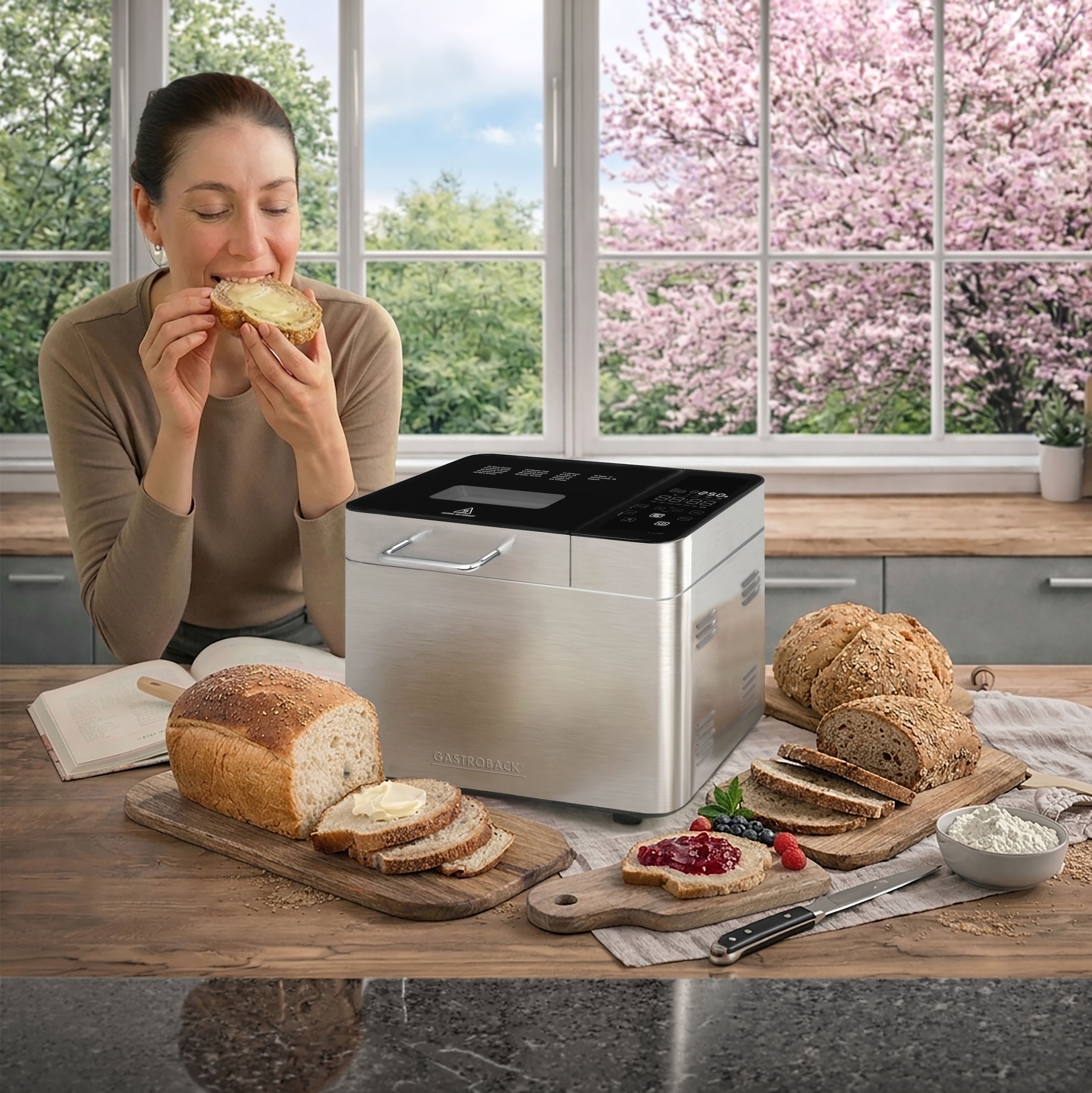Gastroback Brotbackautomat »SCALE & CRUST PRO 42828« 18 Programme