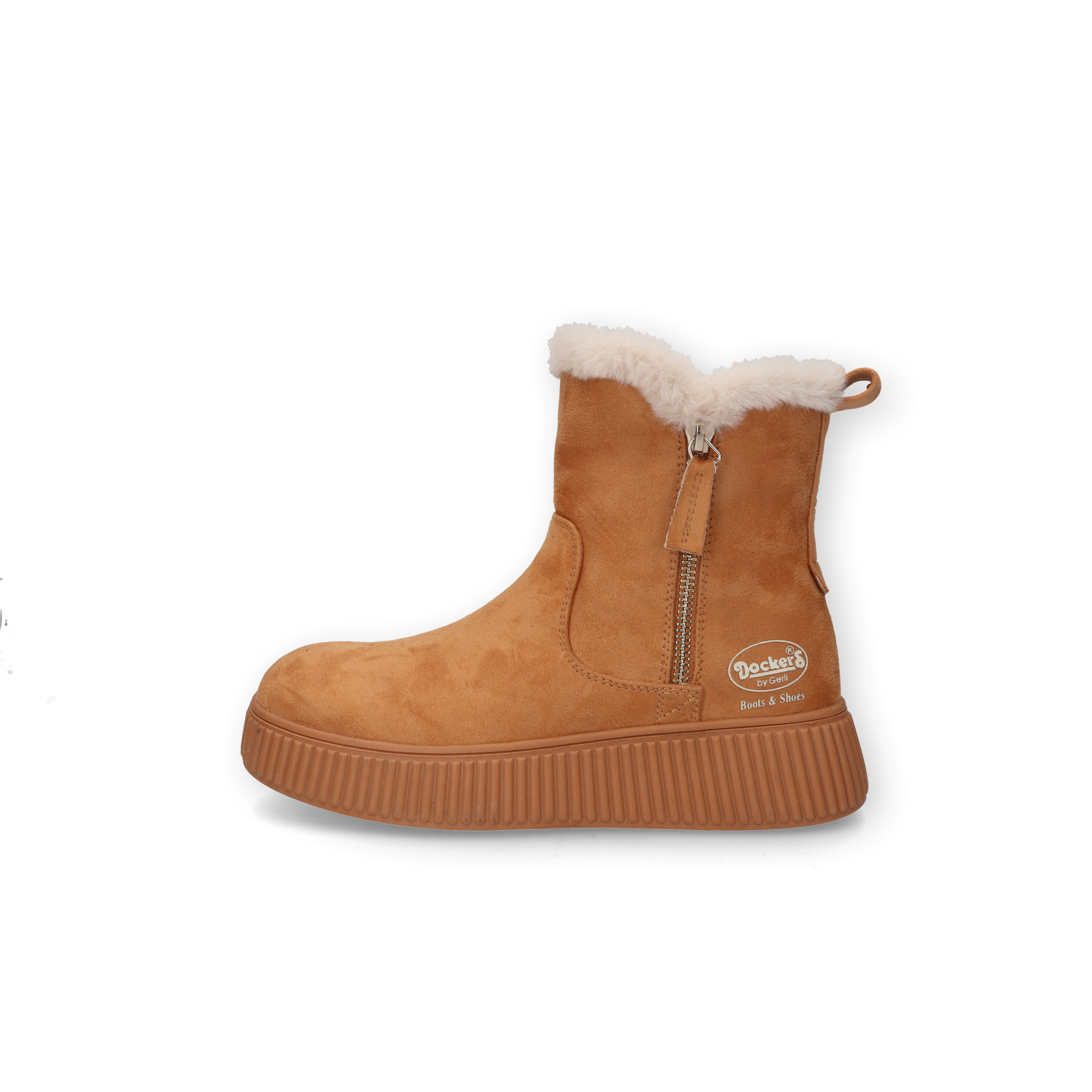 Dockers by Gerli Winterboots  Plateauboots, Keilboots, Stiefelette mit Fellimitat