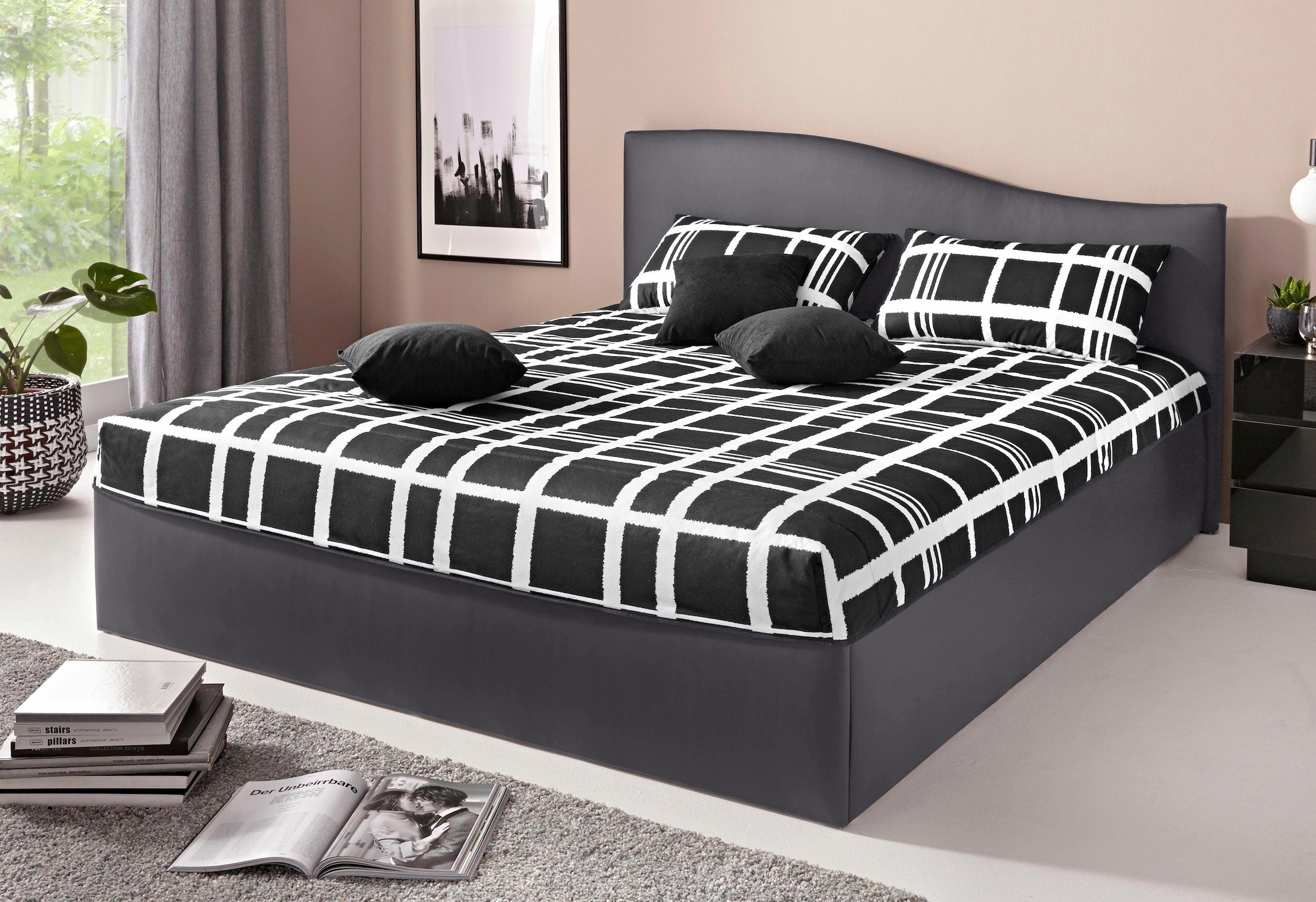 Westfalia Schlafkomfort Polsterbett inkl. Bettkasten bei Ausführung mit Matratze