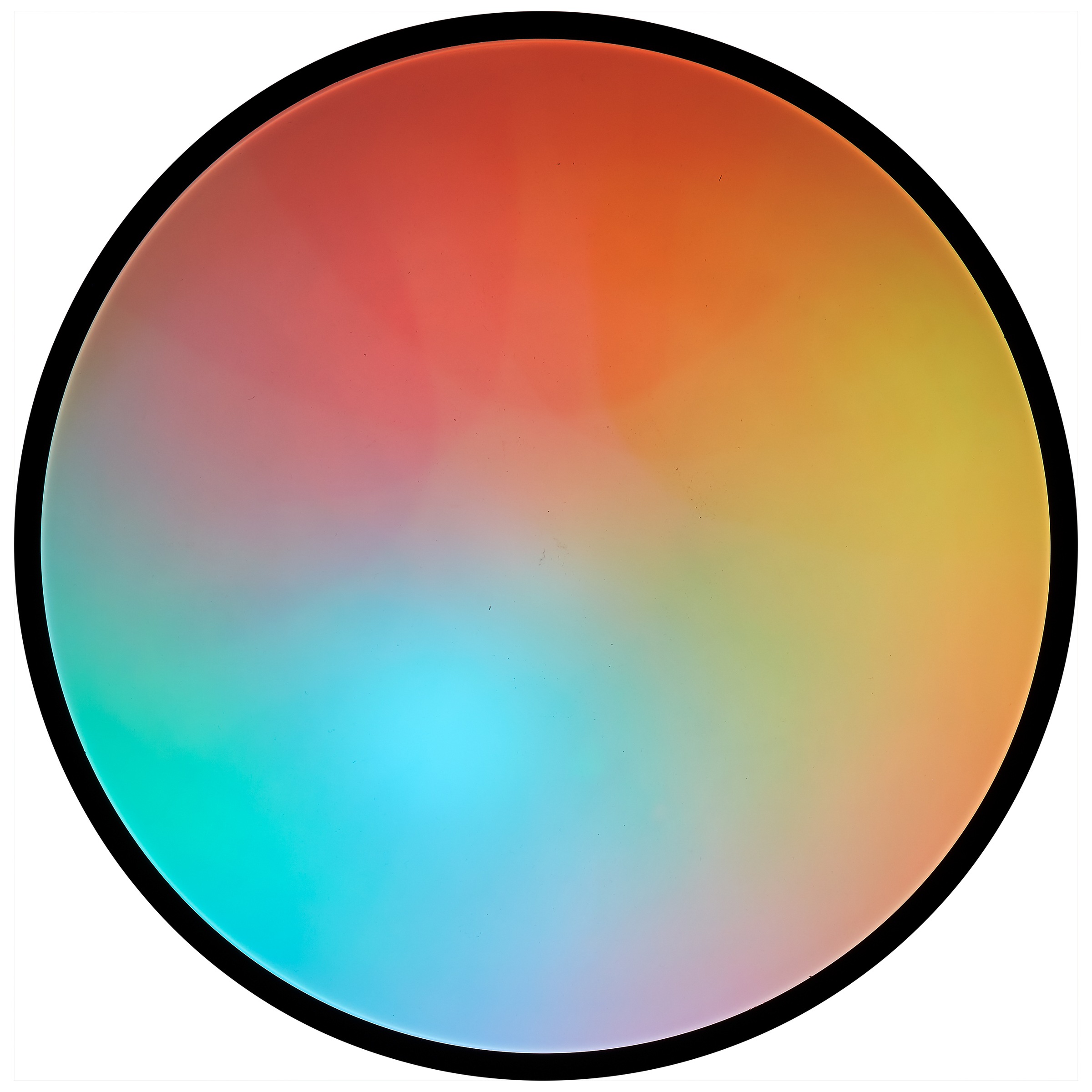 Brilliant LED Deckenleuchte »Heida« warmweiß - kaltweiß 3000 lm, Ø 49 cm, Metall/Kunststoff, schwarz