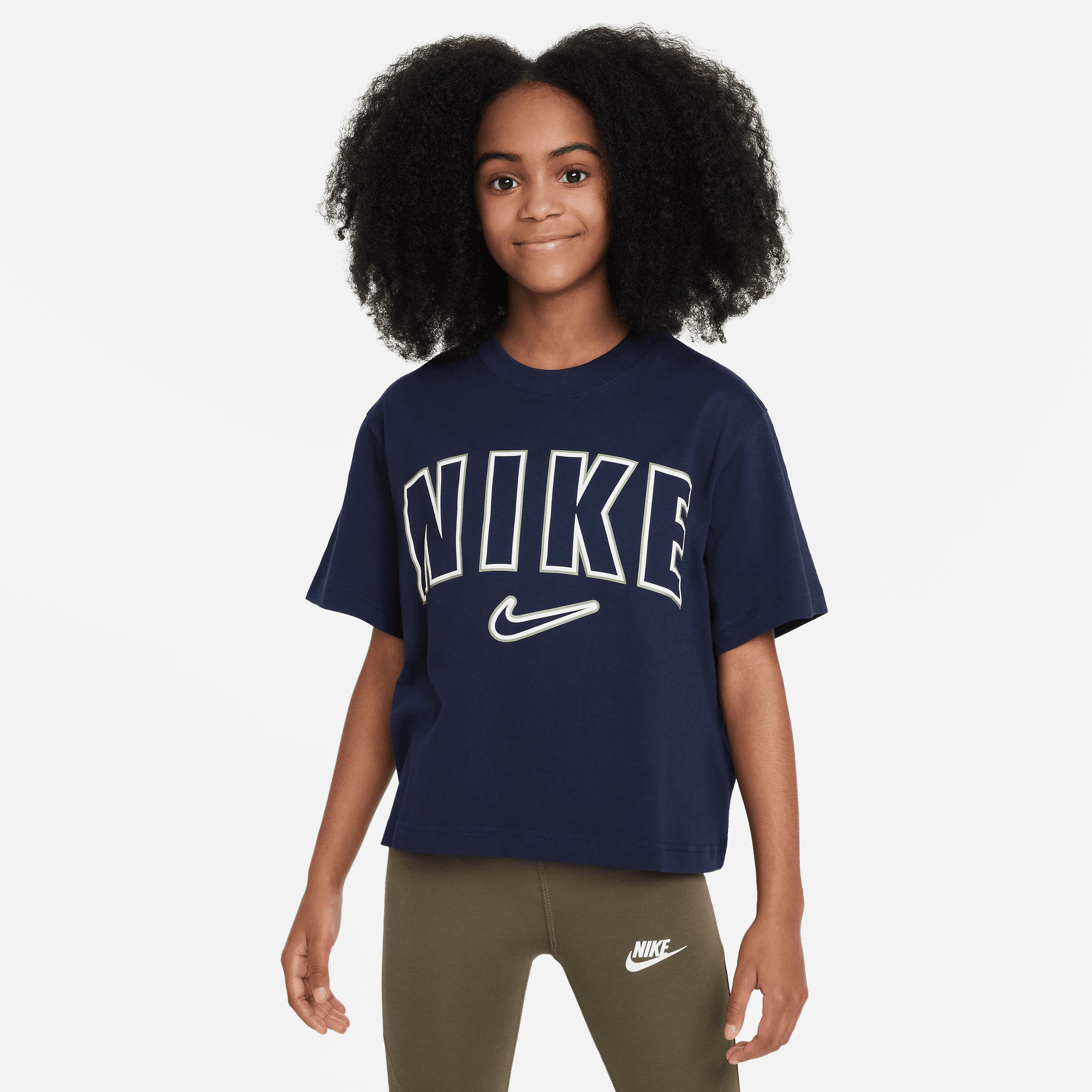 Sportswear Kinder« Short NSW für PRNT TEE Nike »G Sleeve T-Shirt - bei BOXY ♕