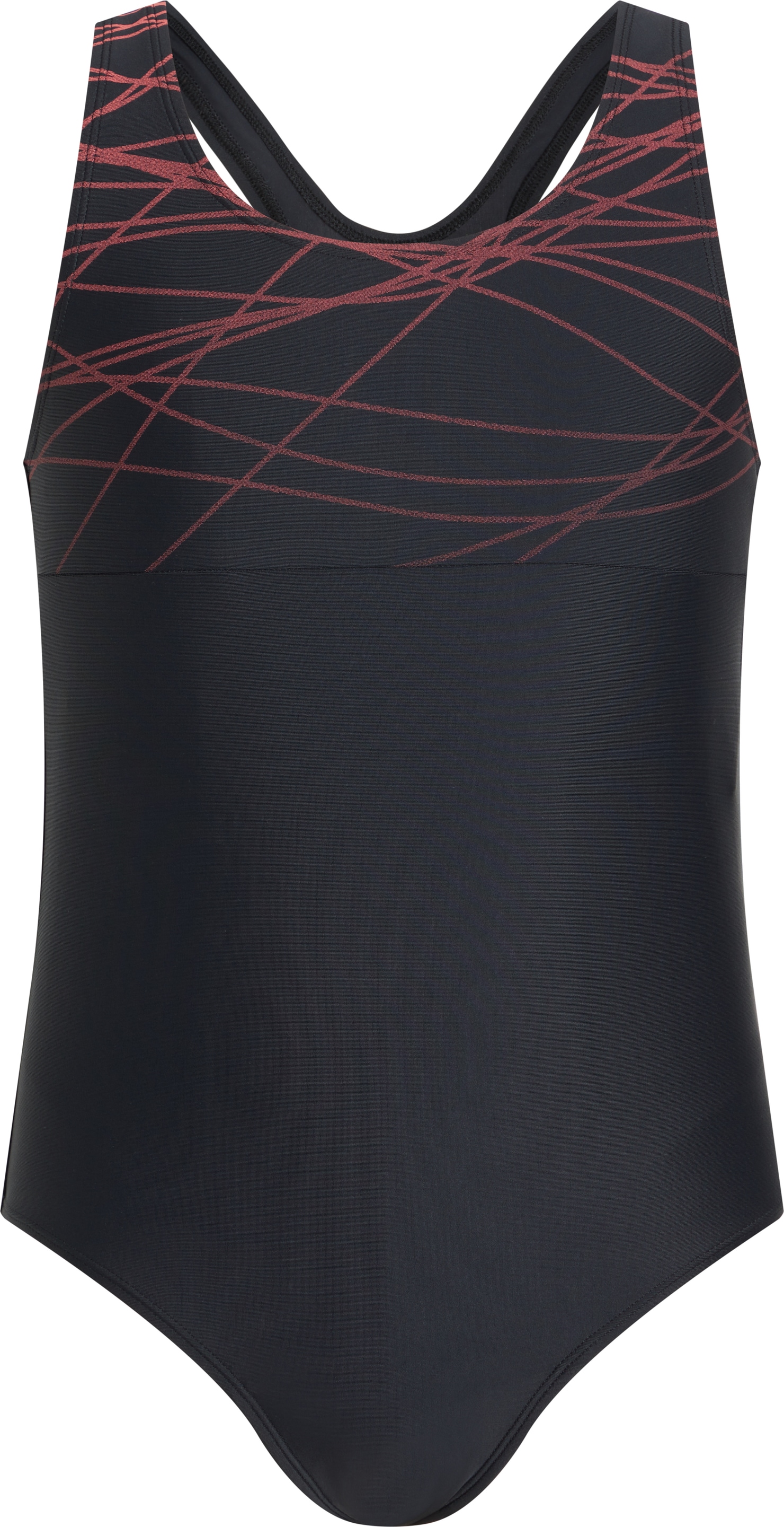 McKINLEY Badeanzug »MÄ.-SCHWIMMANZUG PAMELA G« für Kinder, sportlicher Stil, Regular Fit, mit Rundhalsausschnitt