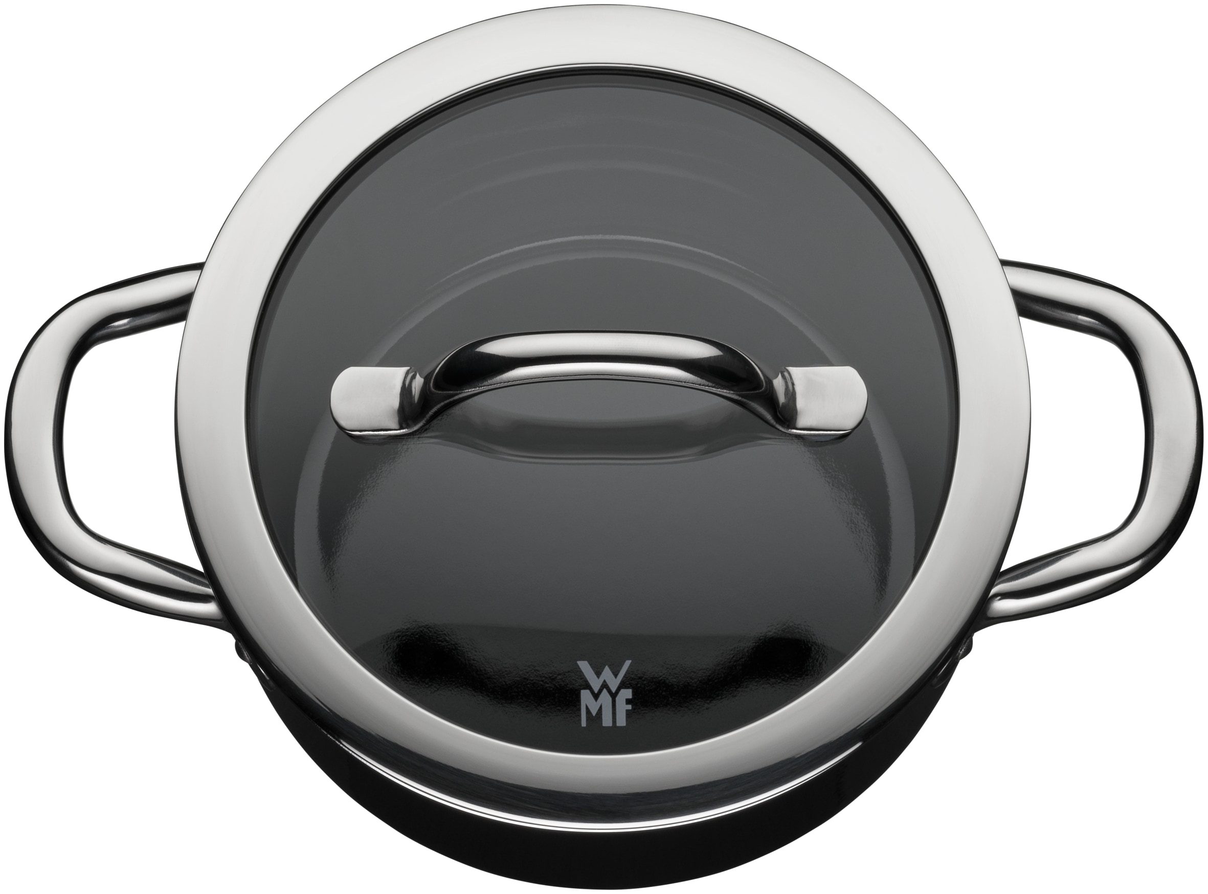 WMF Topf-Set »Fusiontec Inspire«, Silargan®, (Set, 3 tlg., 2x Fleischtopf mit Deckel 16 cm, 20 cm, 1x Bratentopf mit Deckel 20 cm), Made in Germany