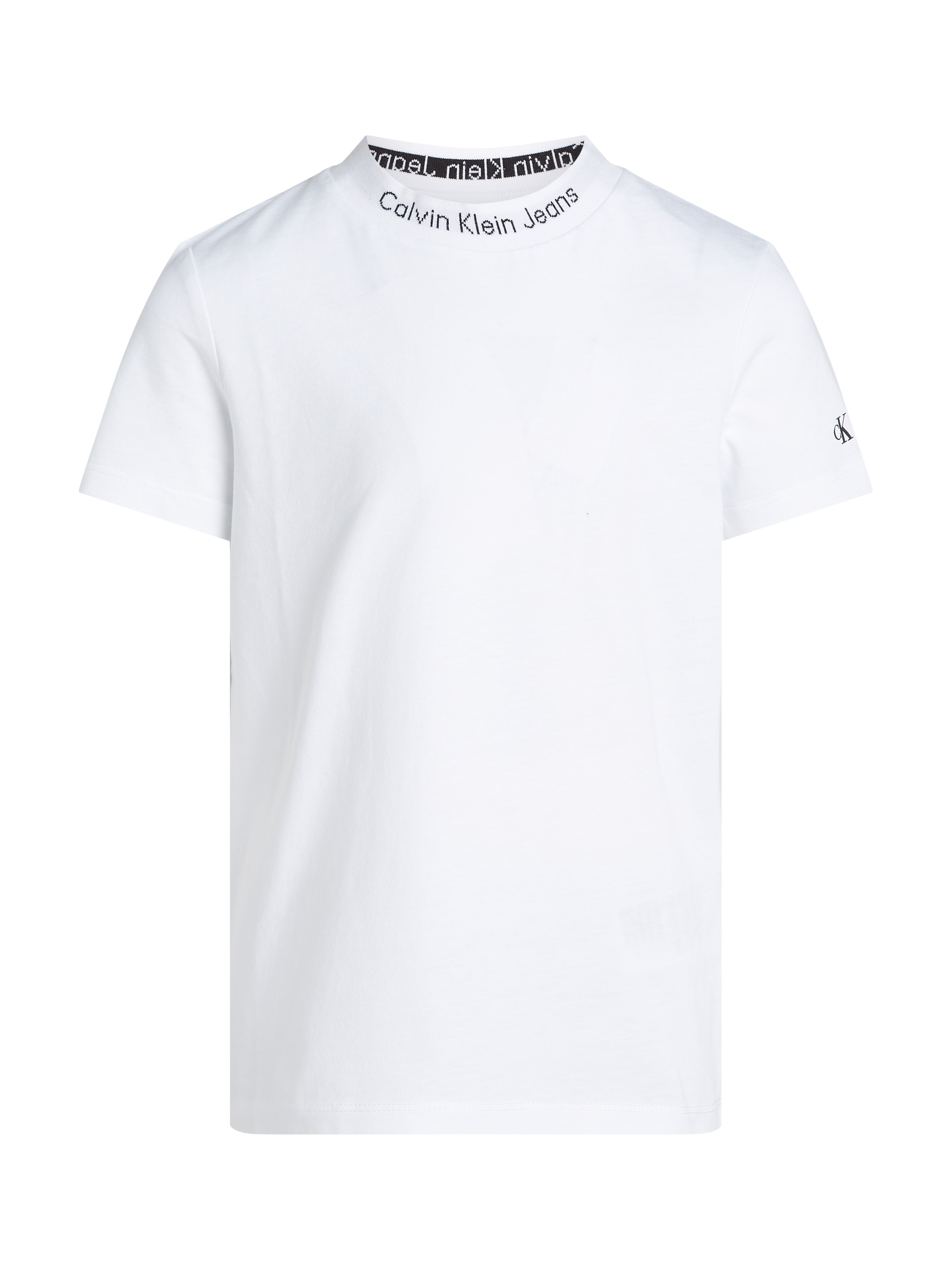 Calvin Klein Jeans T-Shirt »INTARSIA 2-PACK SS T-SHIRT«, (Packung, 2), für Kinder bis 16 Jahre, Logo-Schriftzug
