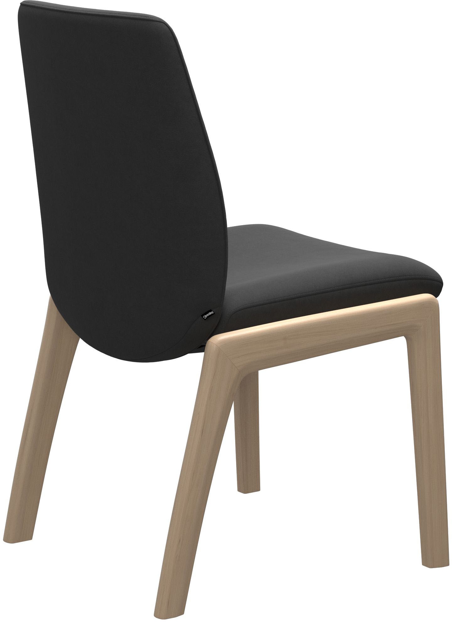 Stressless® Polsterstuhl »Laurel« () Microfaser DINAMICA Low Back, Größe L, mit abgerundeten Beinen in Eiche natur