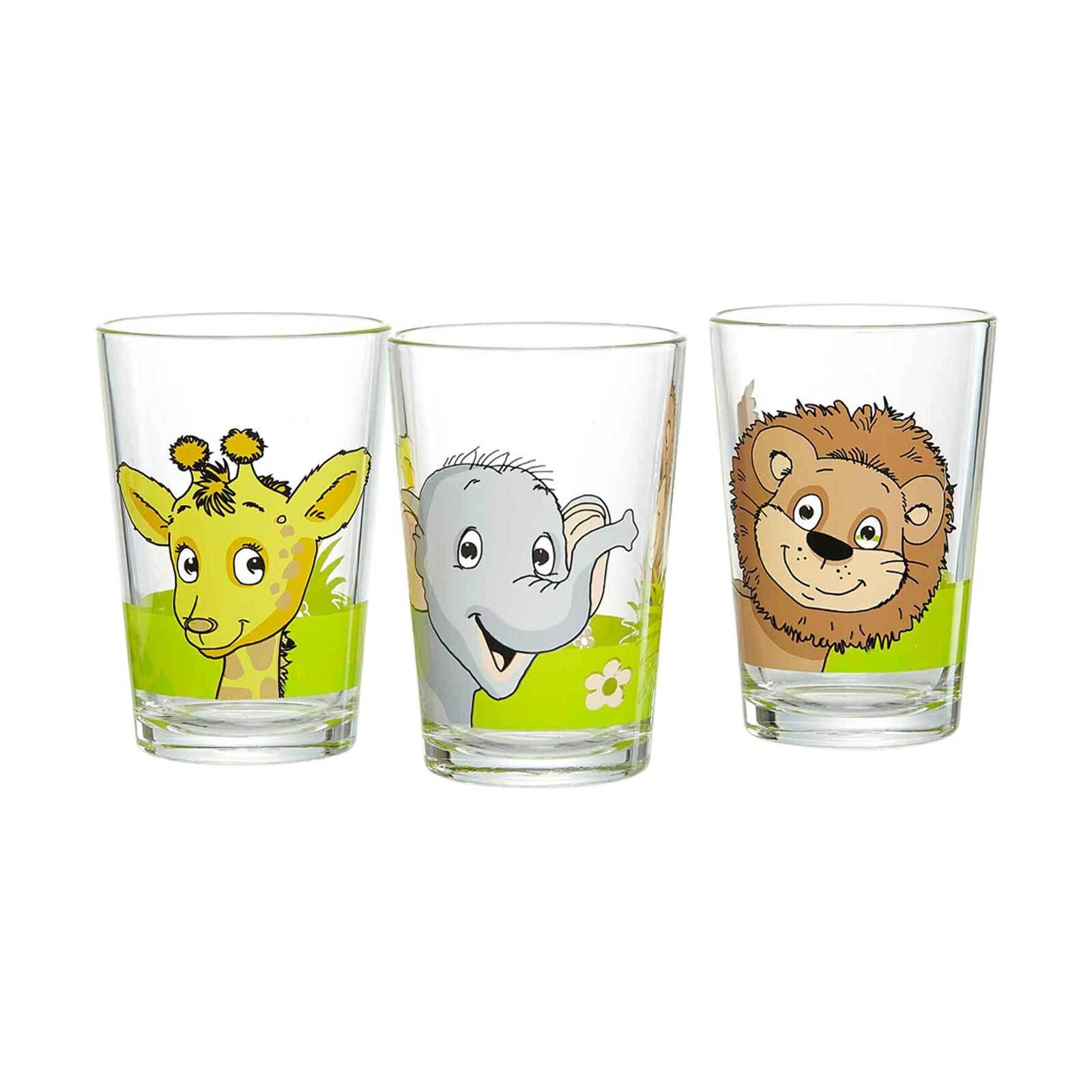 Ritzenhoff & Breker Kinderbecher »Kindergläser Dschungeltiere 205 ml 24er Set bunt«