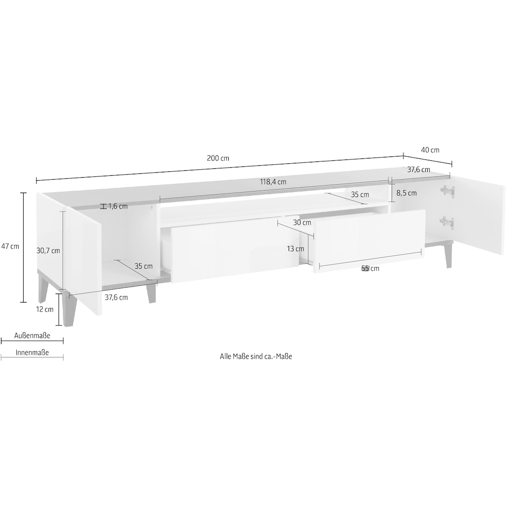 Tecnos TV-Board »sunrise«