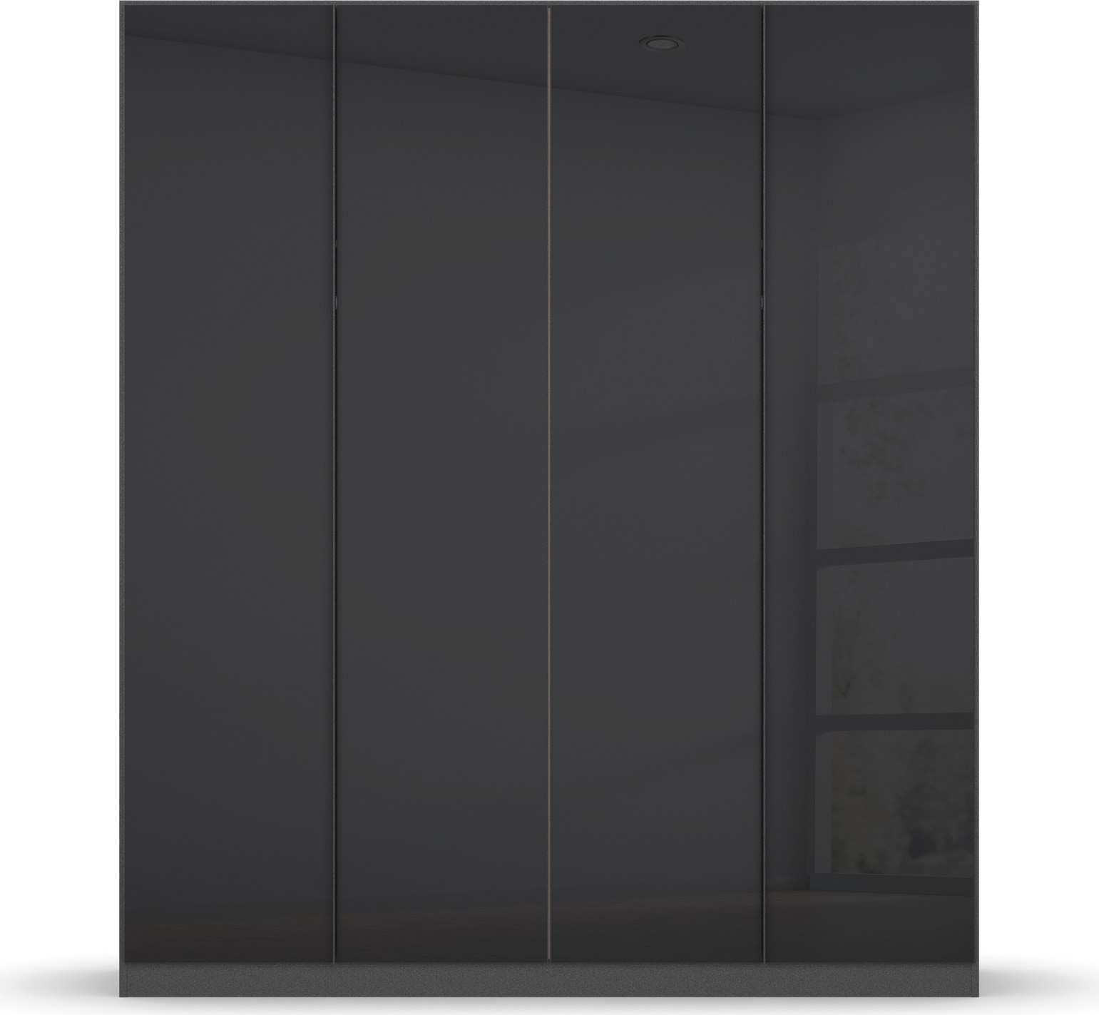 rauch Drehtürenschrank »Monostar«, mit Glasfront sowie umfangreicher Innenausstattung