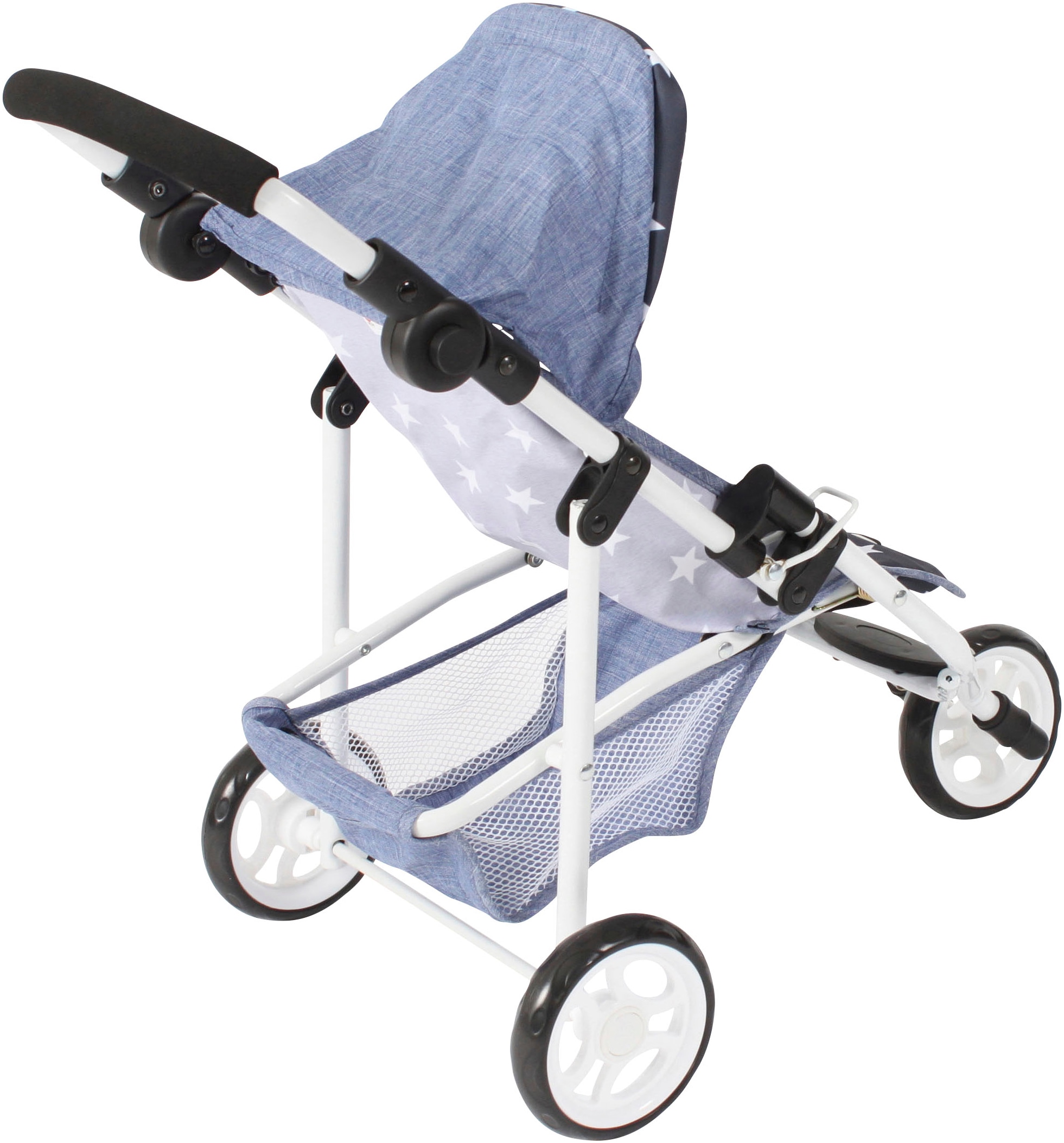 CHIC2000 Puppenbuggy »Jogging-Buggy Lola, Sternchen«, mit klappbarem Verdeck