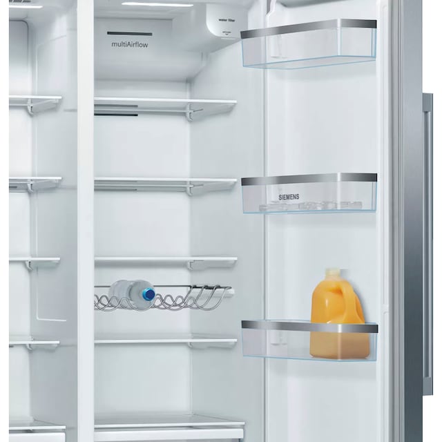 SIEMENS Side-by-Side »KA93DAIEP«, KA93DAIEP, 178,7 cm hoch, 90,8 cm breit  mit 3 Jahren XXL Garantie