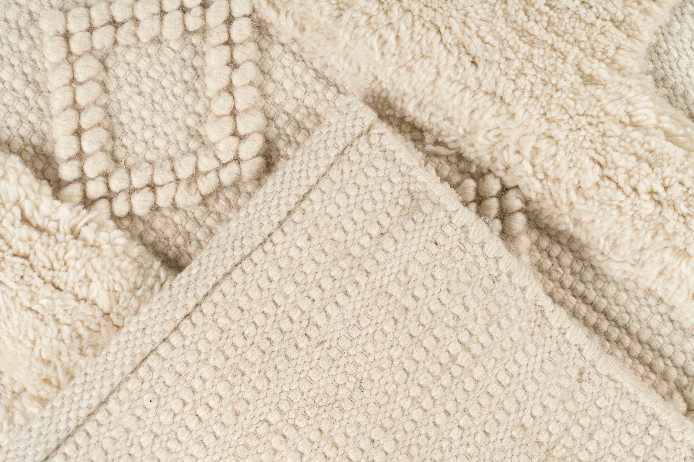 me gusta Wollteppich »Bohist 125« rechteckig 20 mm Höhe