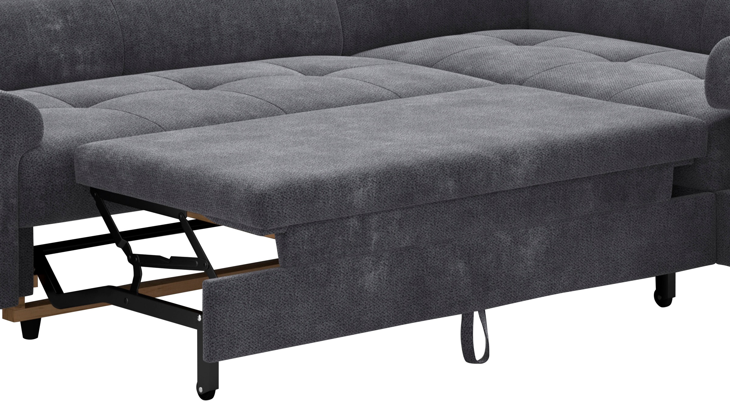 COTTA Ecksofa »Aura L-Form«, mit Schlaffunktion, Bettkasten und Kopfteilverstellung