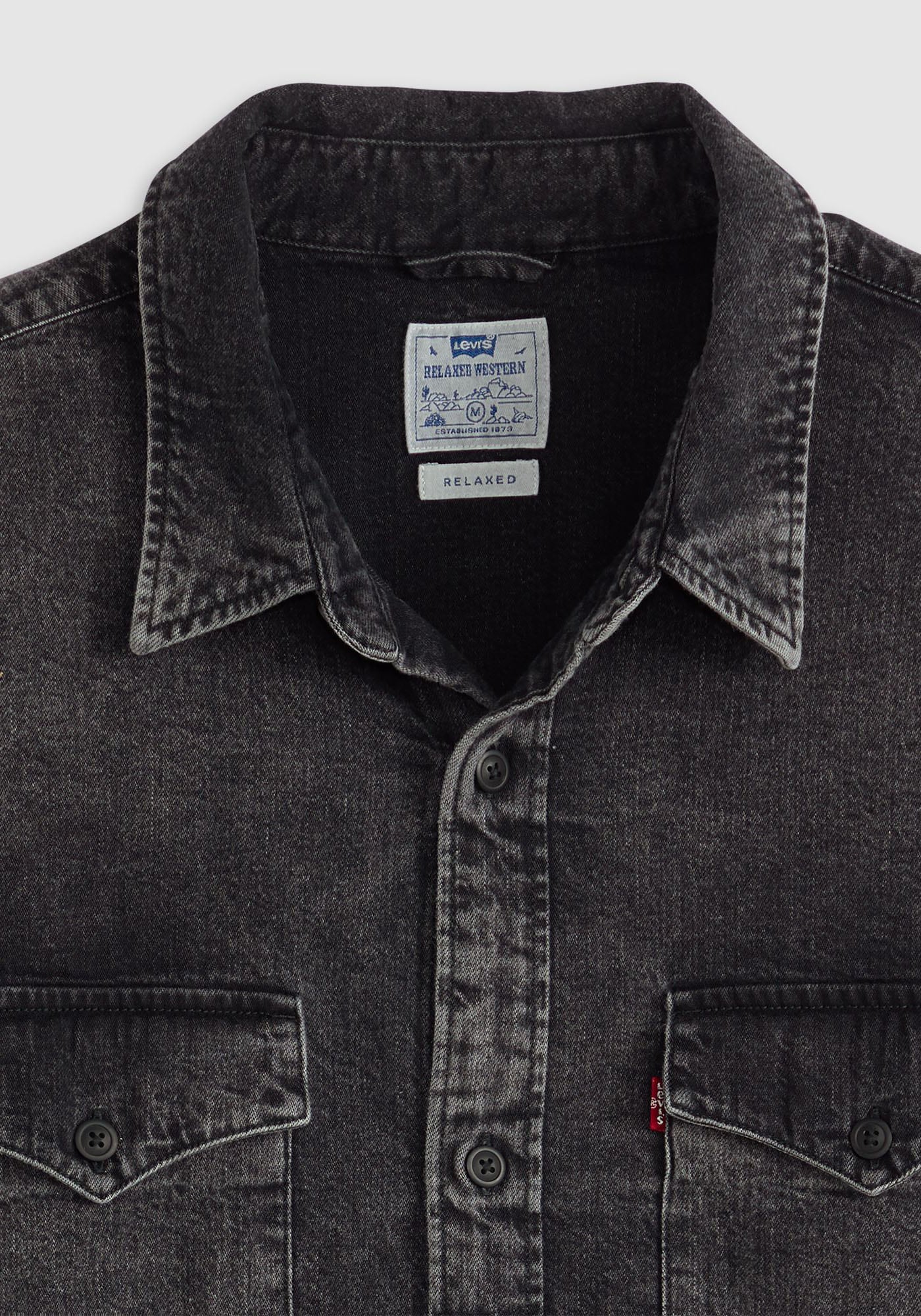 Levi's® Jeanshemd »RELAXED FIT WESTERN«, im Western-Stil