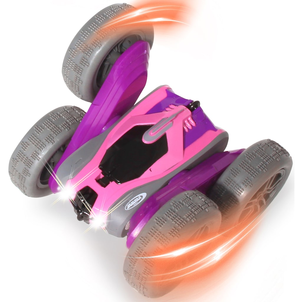 Jamara RC-Auto »SpinX Stuntcar 2,4GHz, lila-rosa«