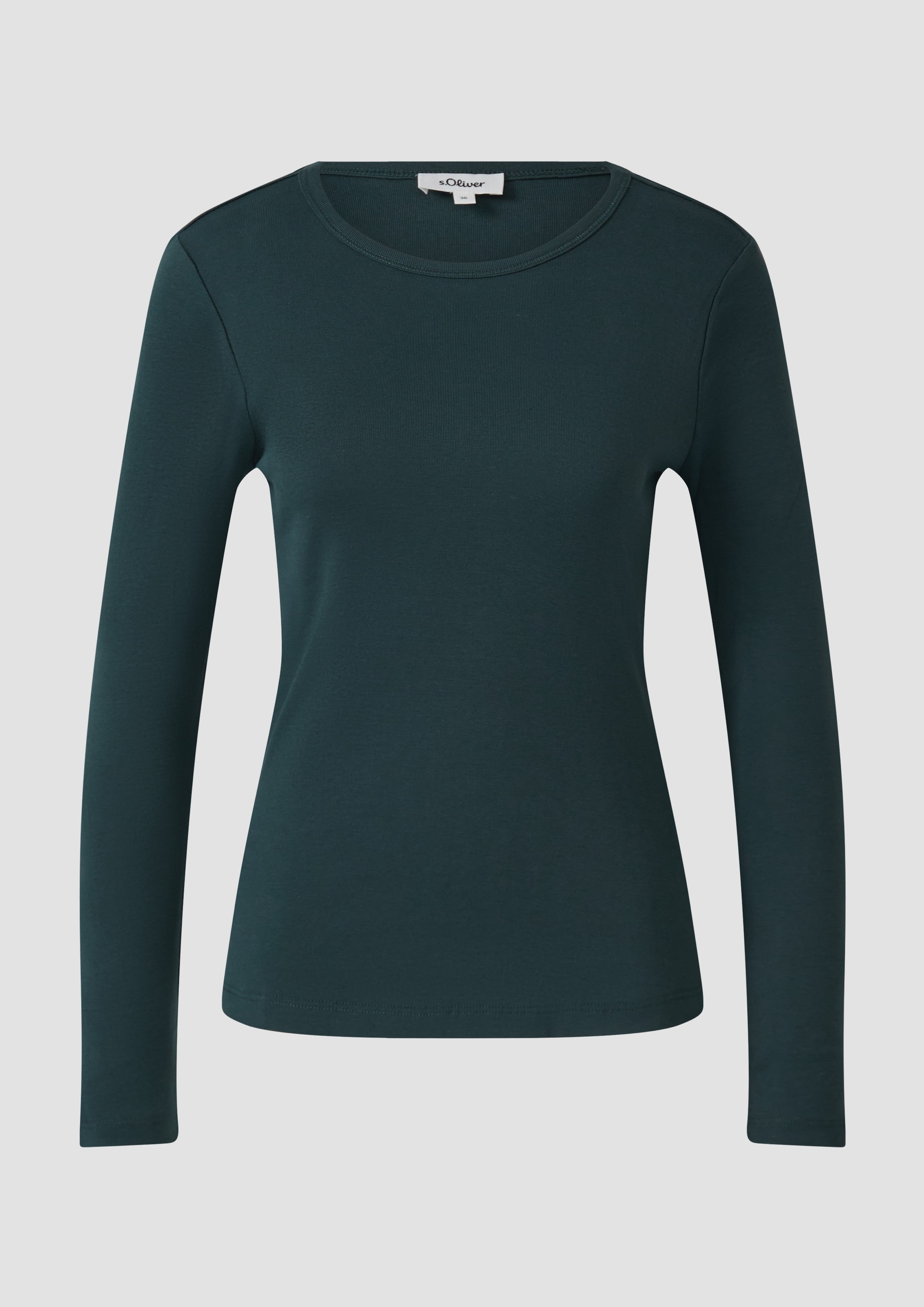 s.Oliver Langarmshirt , mit U-Boot-Ausschnitt
