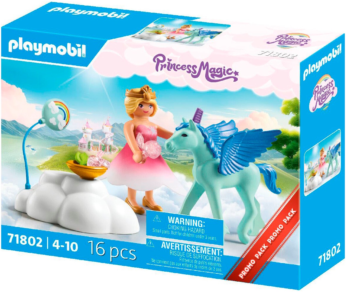 Playmobil® Konstruktions-Spielset »Pegasus-Geburtstag (71802), Playmobil Magic« Made in Europe
