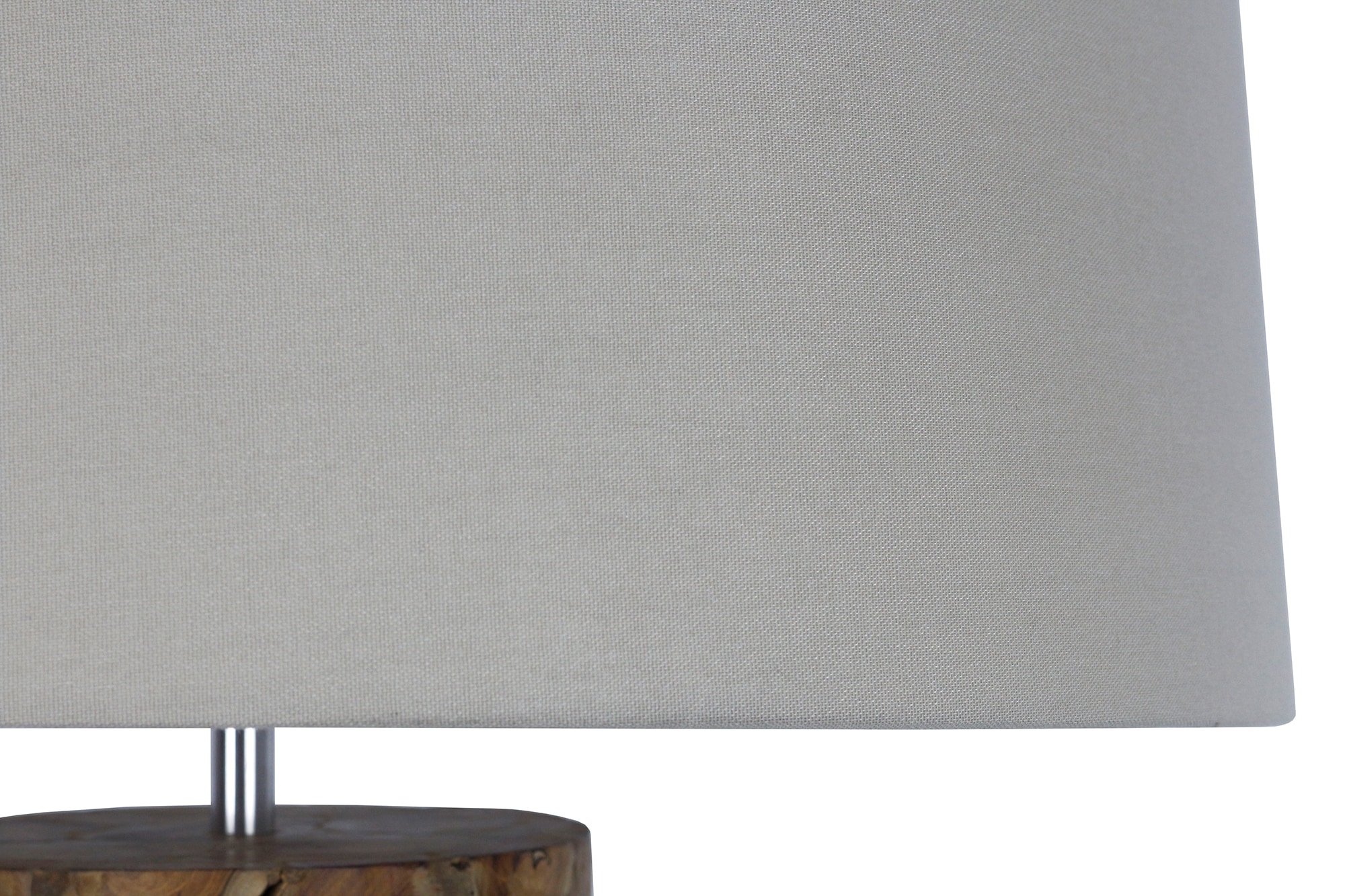 SalesFever Stehlampe »Maelis Handgefertigtes Treibholz-Design mit natürlichem Leinenschirm« E27 1 Stk. 1x E27 bis 60 W, 170 cm, Bodenlampe aus Treibholz mit Fußschalter
