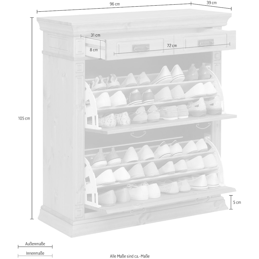 Home affaire Schuhkommode »Vinales«
