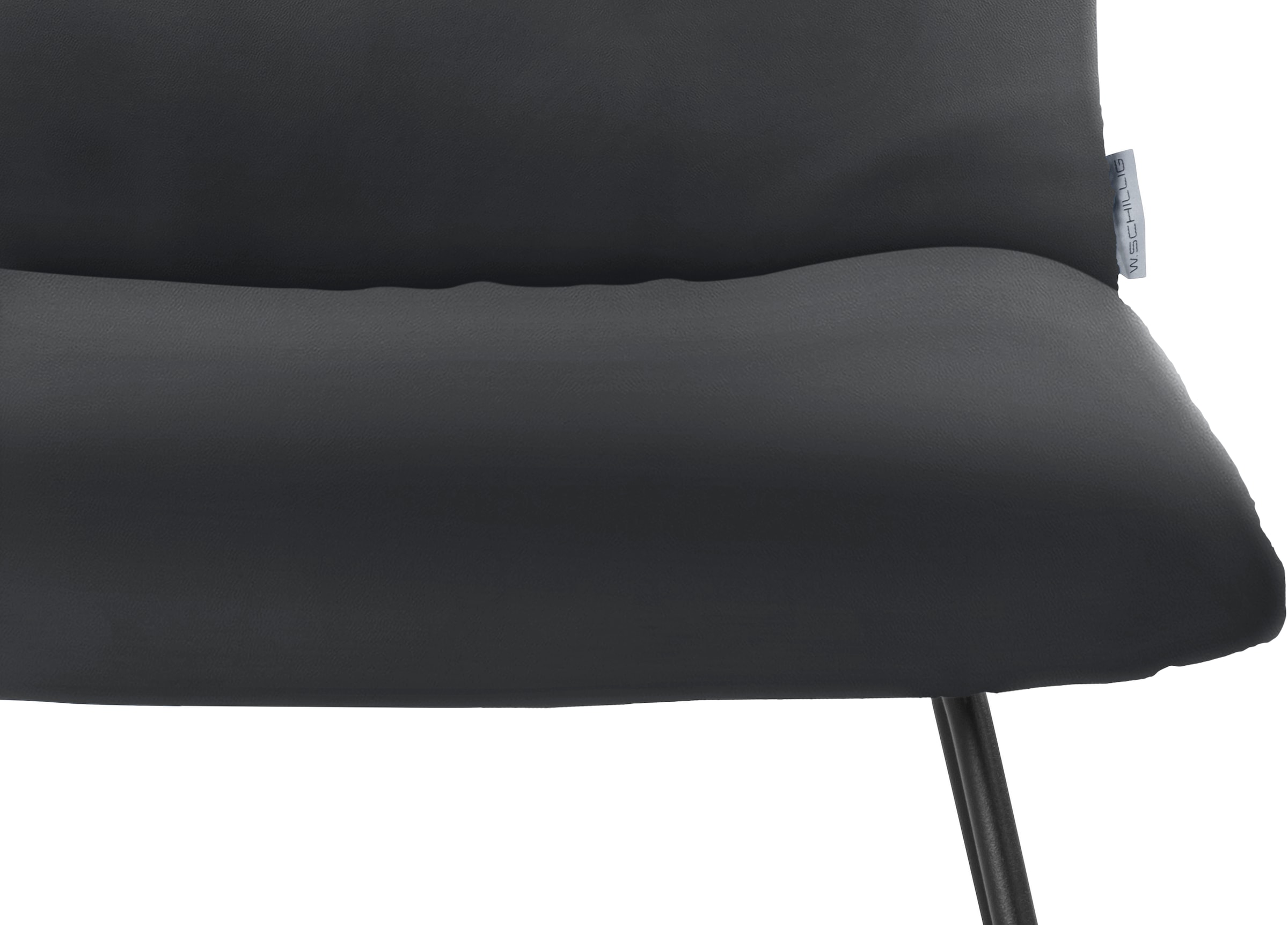 W.SCHILLIG Polsterstuhl »jakob« () mit Drahtrohrgestell in Schwarz pulverbeschichtet