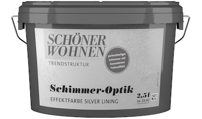 SCHÖNER WOHNEN FARBE Wand- und Deckenfarbe »TRENDSTRUKTUR Schimmer-Optik Effektfarbe«,...