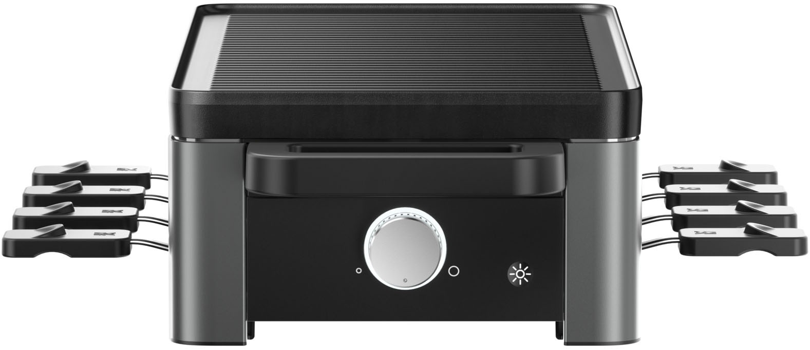 WMF Raclette »Master«, 8 St. Raclettepfännchen, 1500 W, indirekte LED-Beleuchtung, Keramikbeschichtung, 8 Pfännchen, 1500 W
