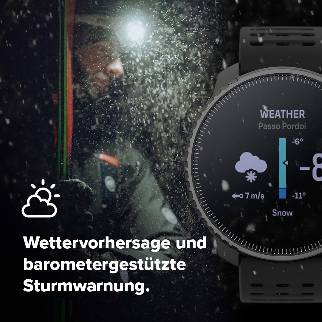 Suunto Smartwatch »Vertical GPS Watch Titanium« ( / 1,4 ″)
