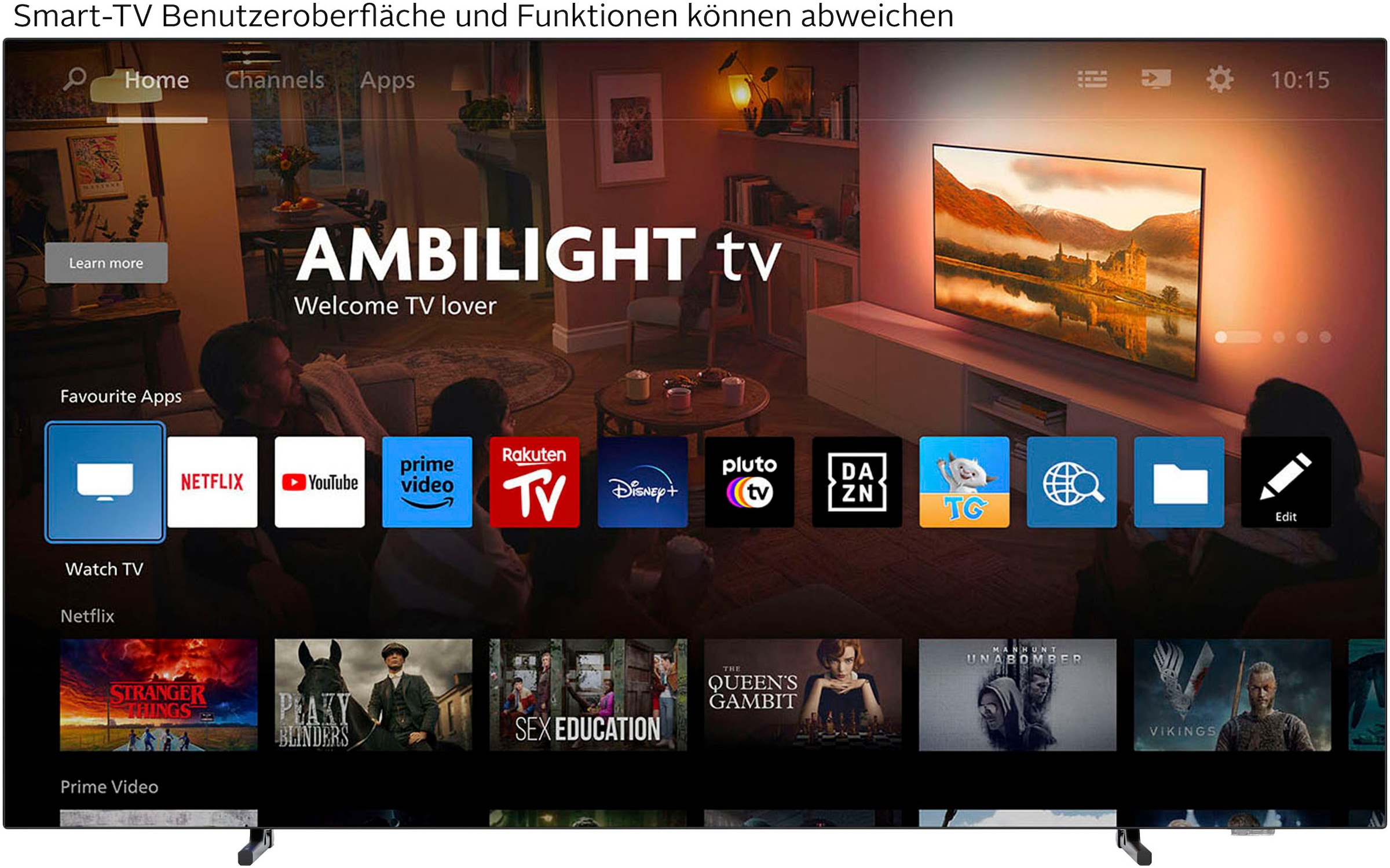 Philips OLED-Fernseher »77OLED760/12«, 4K Ultra HD, Smart-TV