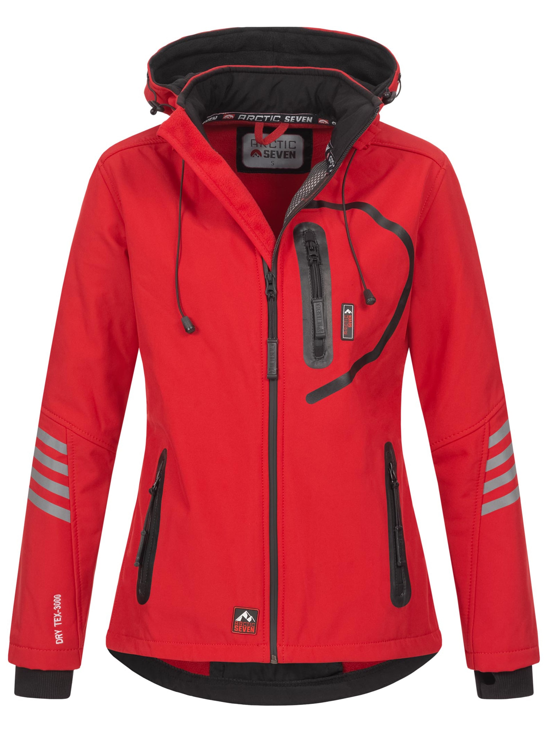 Arctic Seven Softshelljacke »Arctic Seven Damen Softshelljacke AS186«