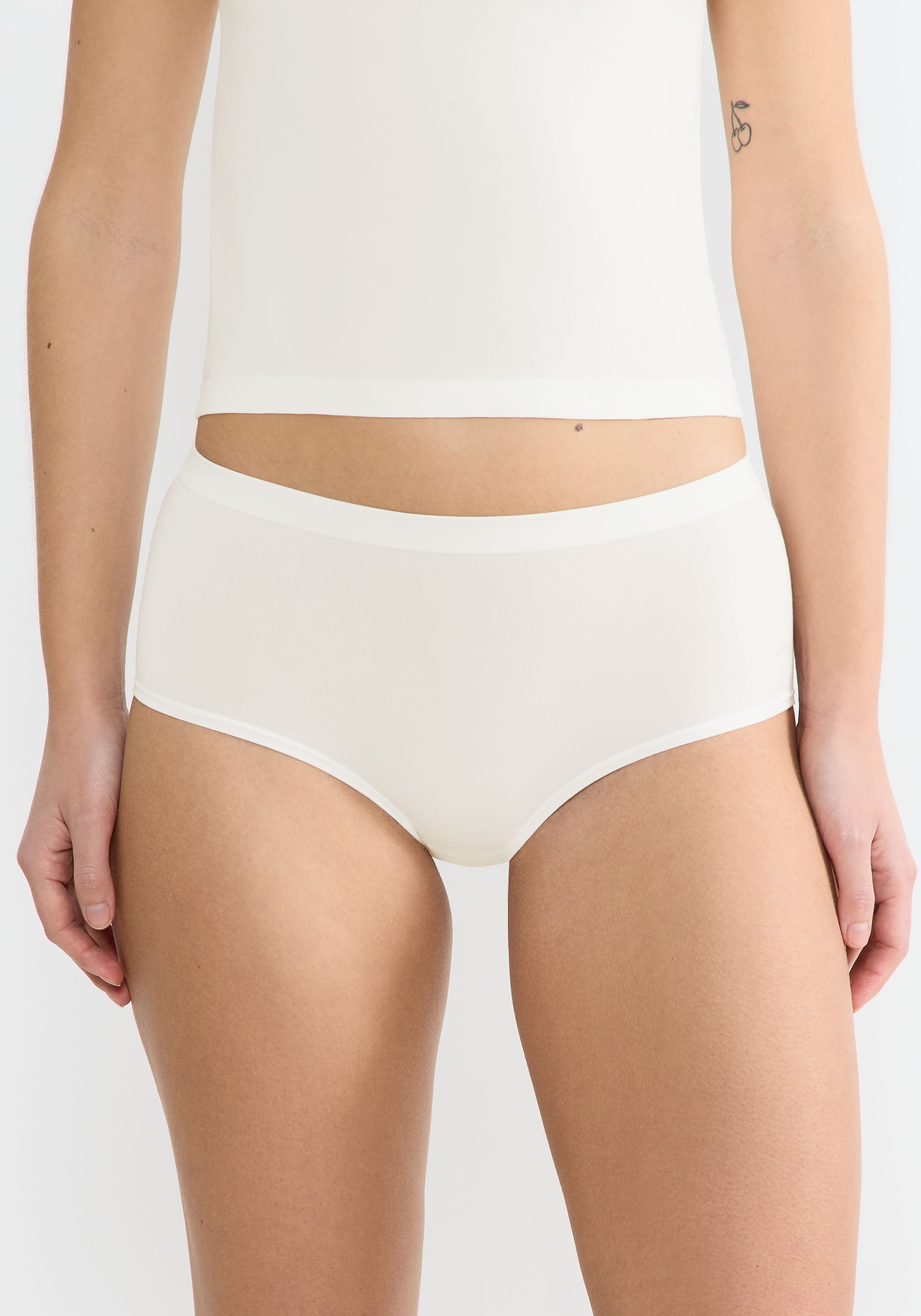 sloggi High-Waist-Slip »GO Sense«, (2er Pack), Santoni Rundstrick