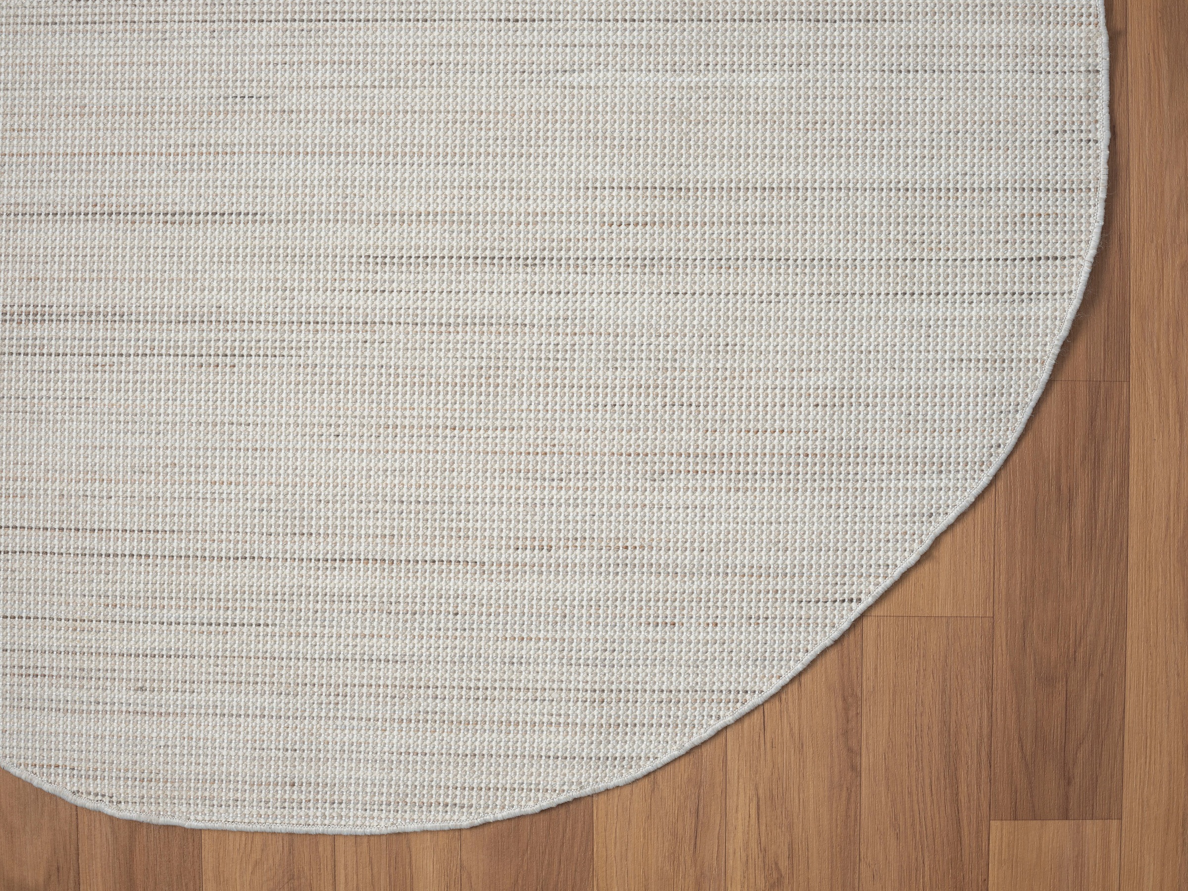 Myflair Möbel & Accessoires Teppich »Ava«, rund, 7 mm Höhe, Uni Farben, meliert, Sisal-Optik, auch in rechteckig erhältlich