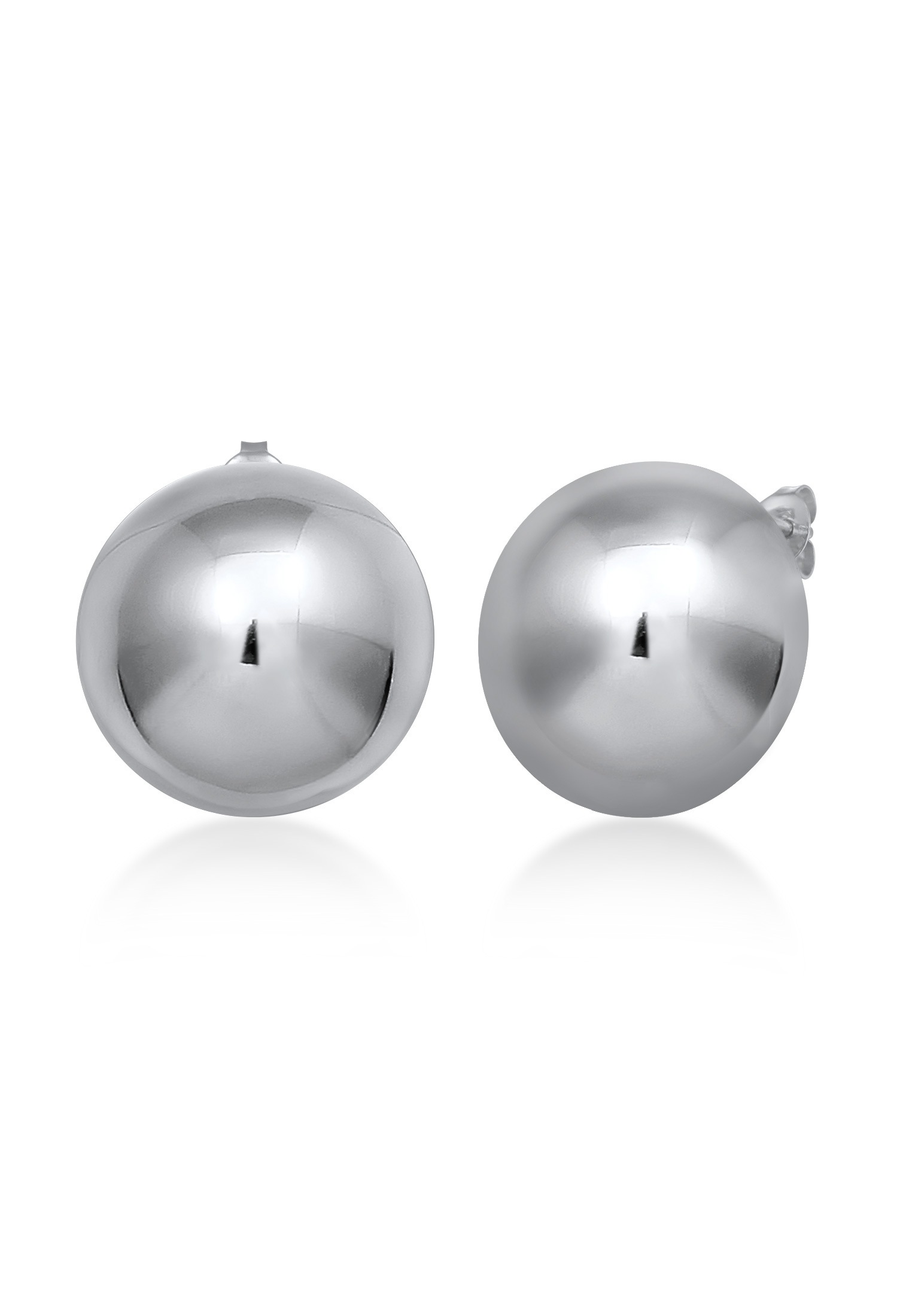 Elli Paar Ohrstecker »Ohrringe Ohrstecker Kugel Rund 925 Sterling Silber«