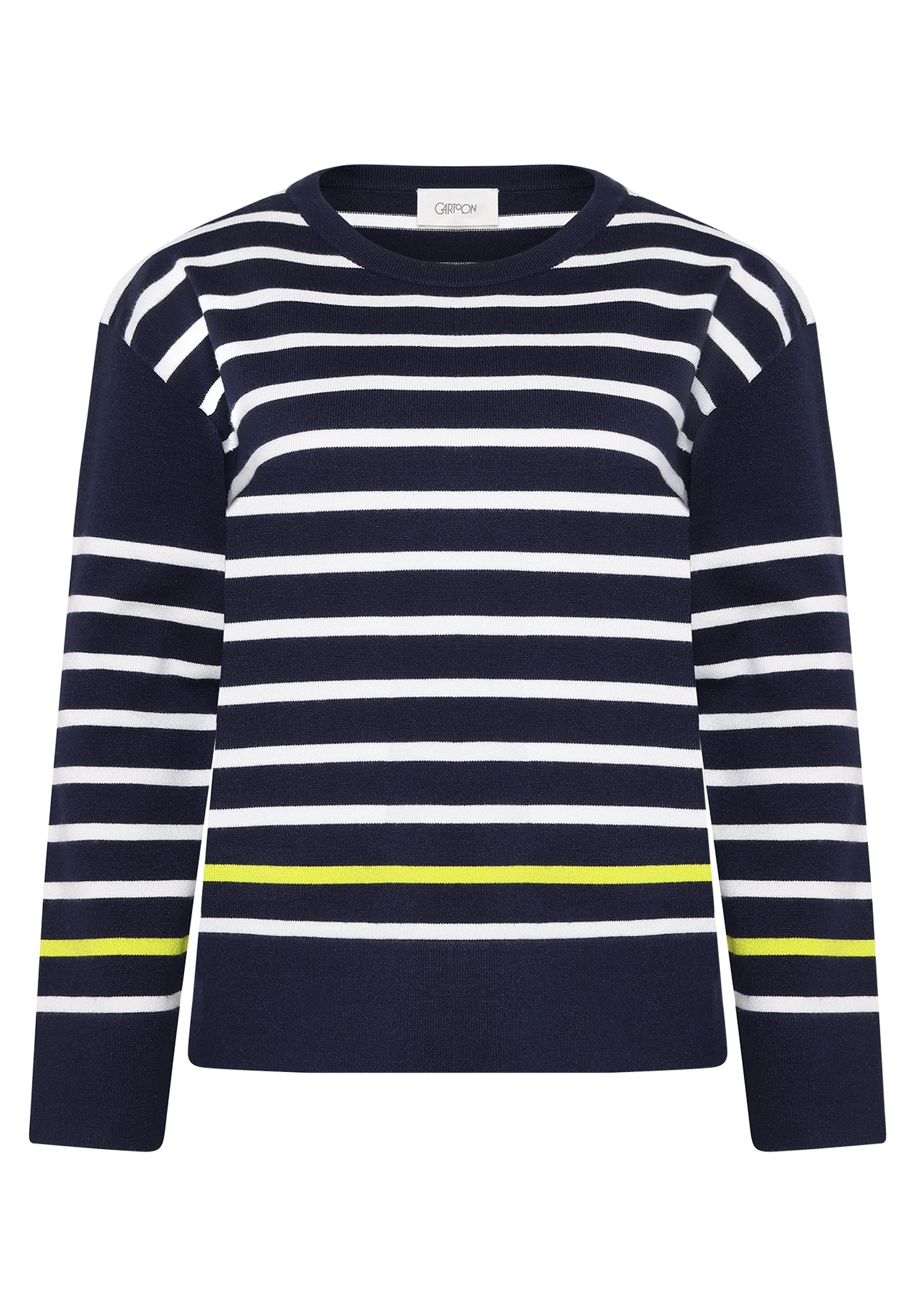 Cartoon Strickpullover »Strickpullover mit Rundhalsausschnitt«