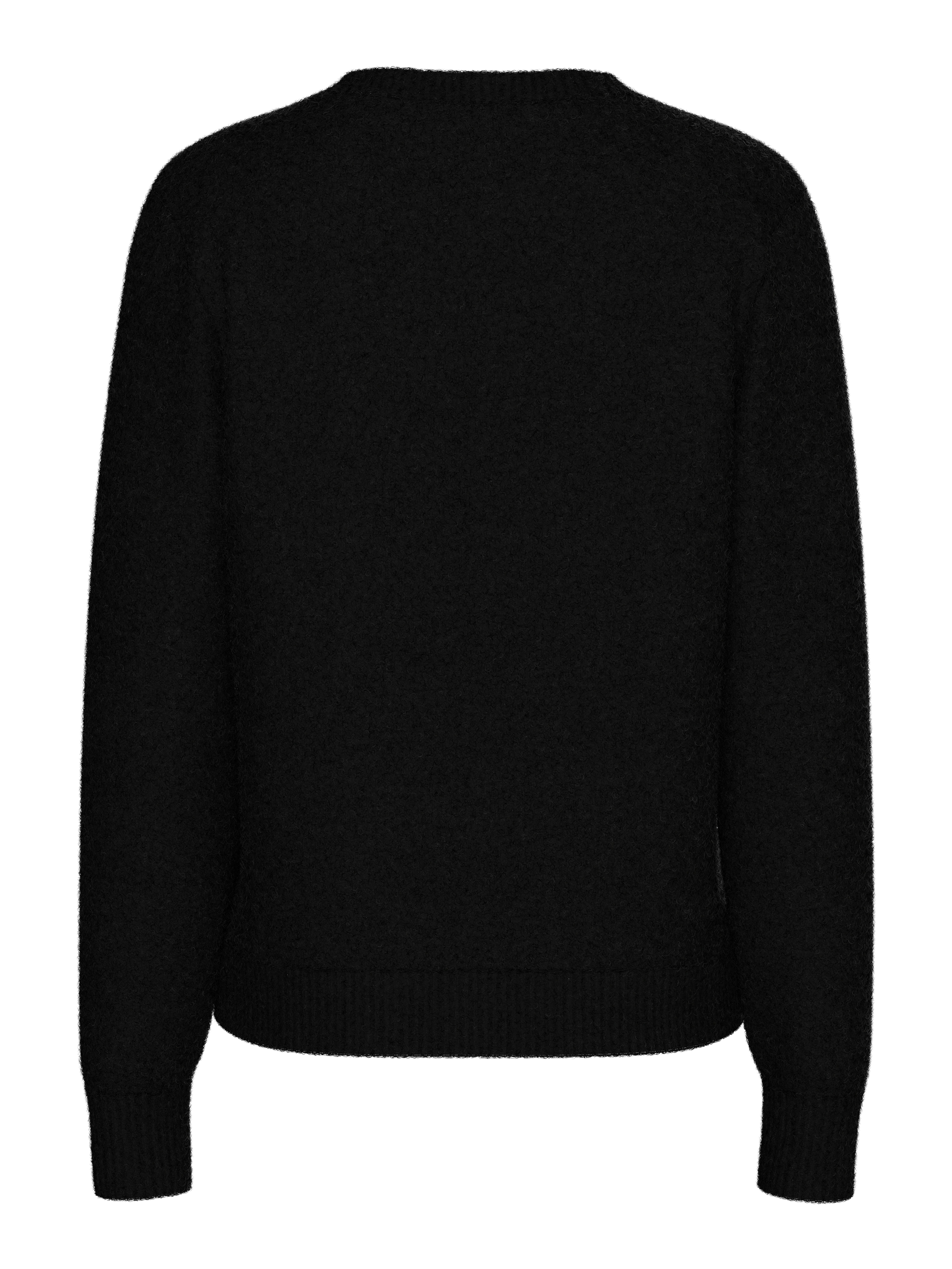 pieces Strickjacke »PCMALOU LS KNIT CARDIGAN NOOS BC« Materialmix, slim fit