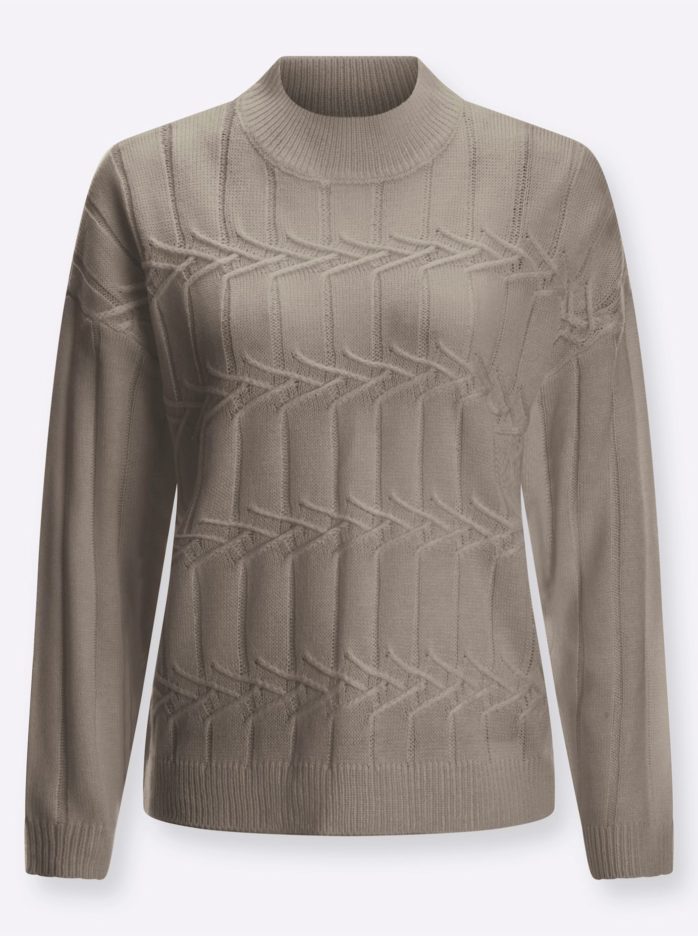 Classic Basics Stehkragenpullover »Langarm-Pullover«