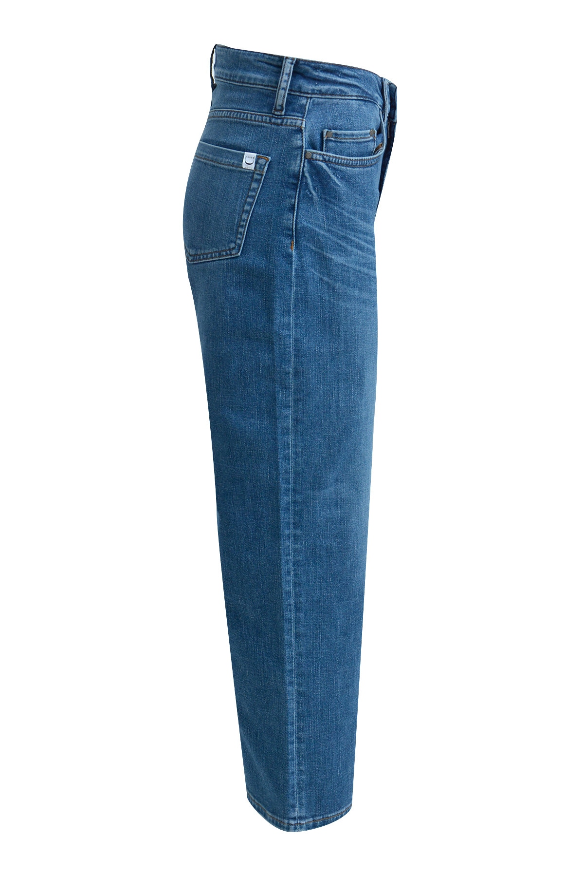 Smith & Soul Straight-Jeans Wide Leg, Mid Rise