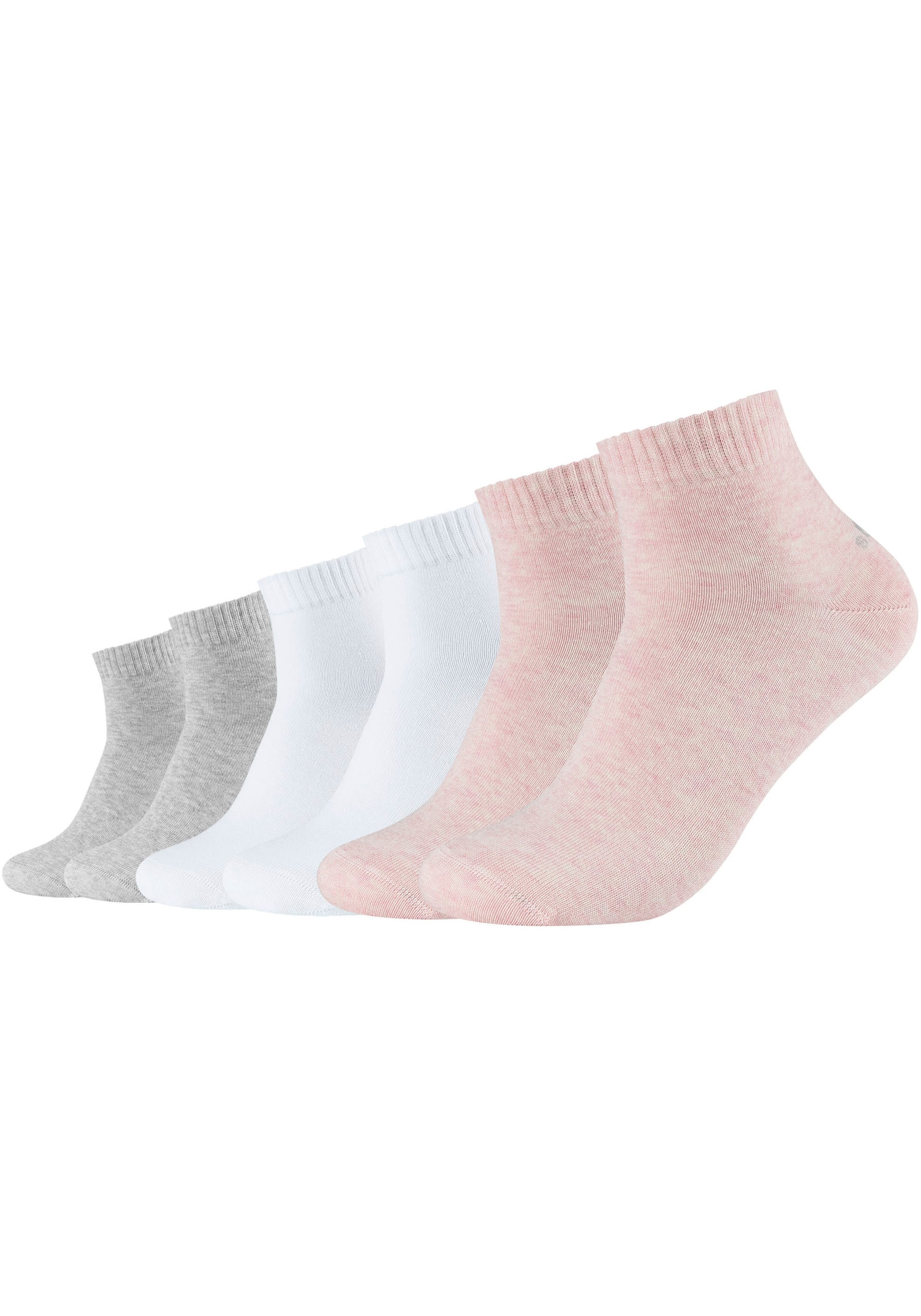 Kurzsocken, (6er Pack), mit weichem Bund