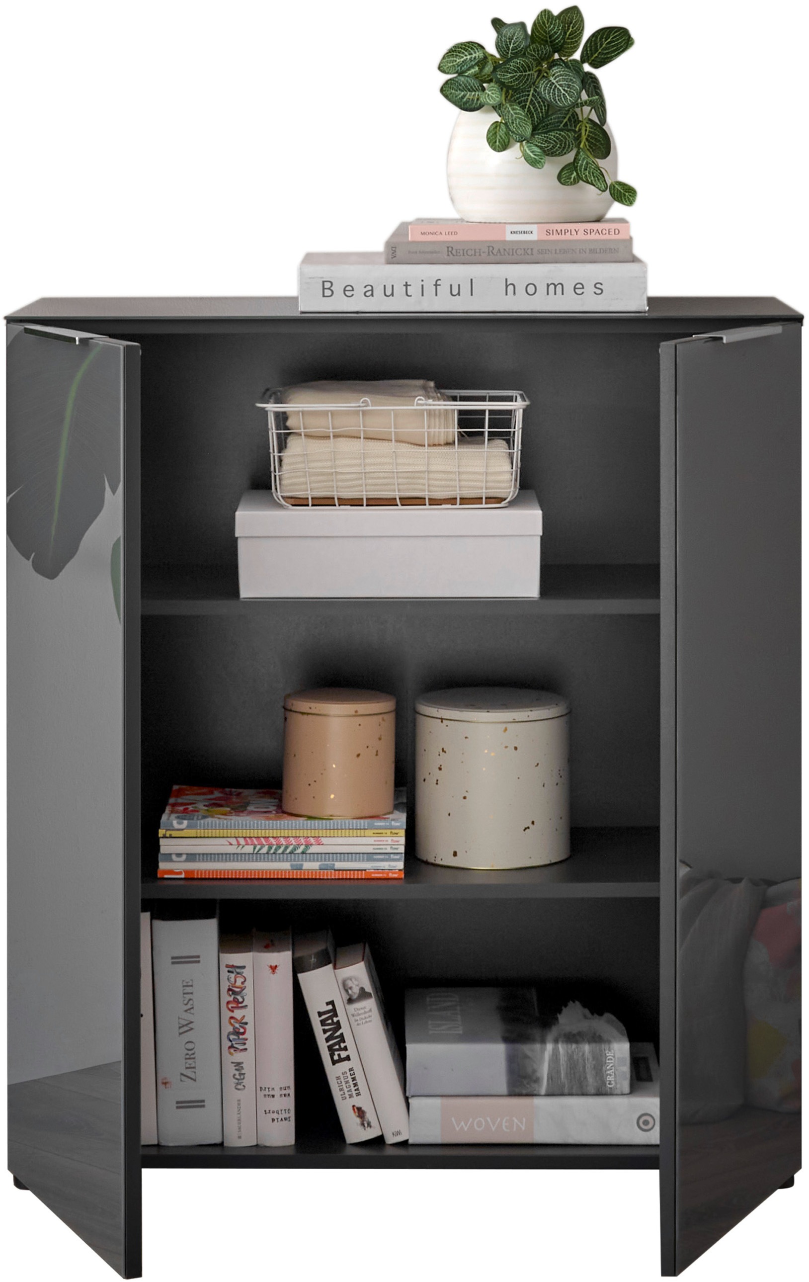 HBZ Kommode »Santorin, BxHxT 90x99x40 cm« 1 Stk. tlg. Breite 90cm, Softclose für Türen, Melaminbeschichtung