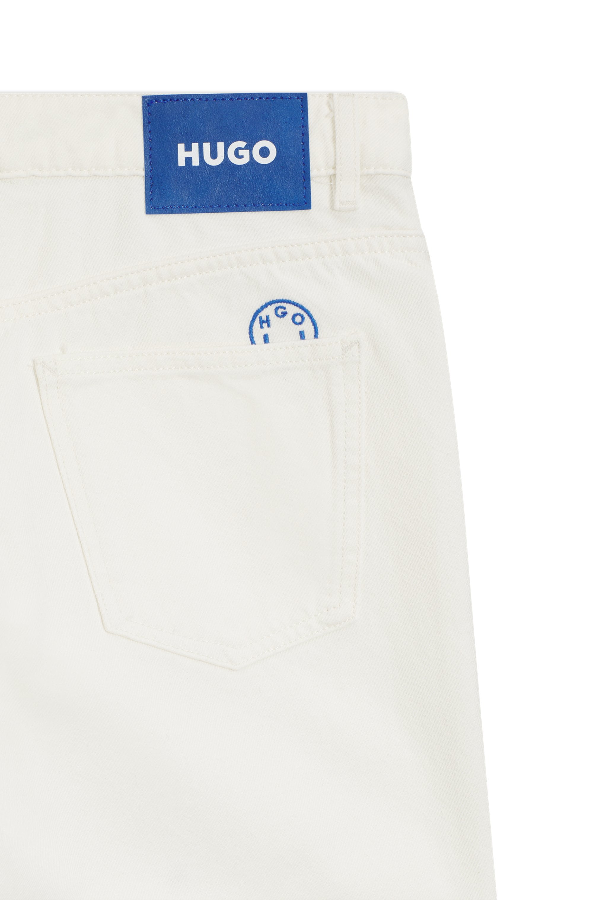 HUGO Blue Weite Jeans »Gamala« Mid Rise, Baggy