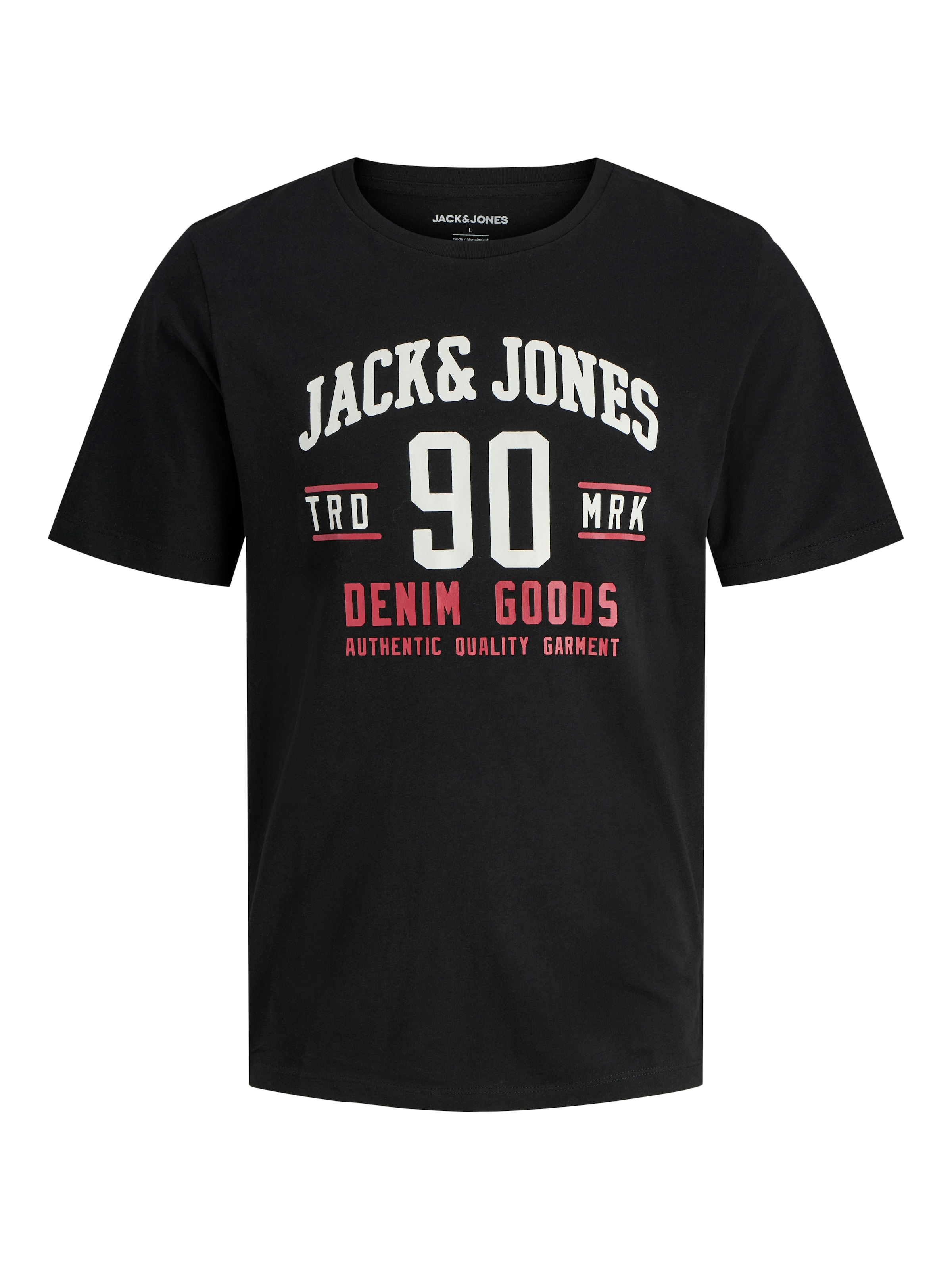 Jack & Jones Rundhalsshirt »JJETHAN TEE SS CREW NECK 3PK MP NOOS«, (Packung, 3 tlg.)