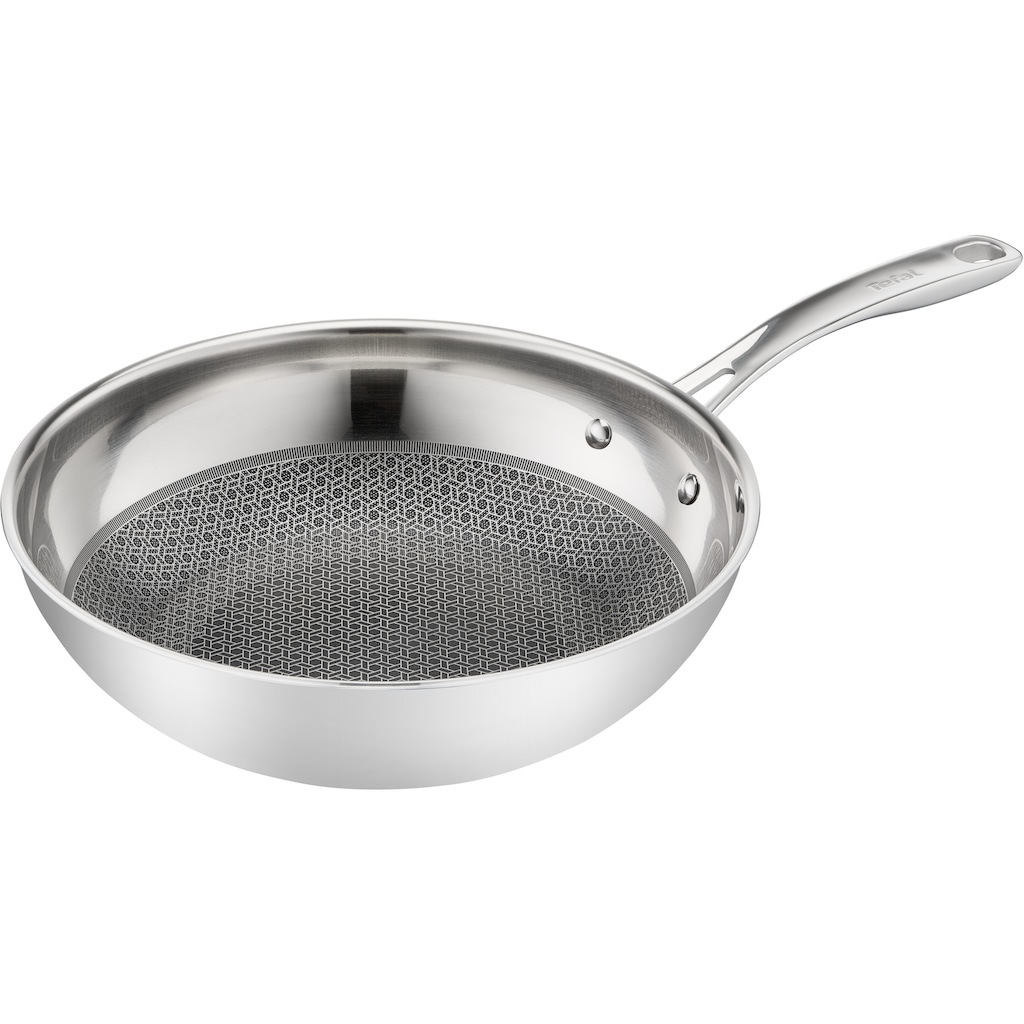 Tefal Wok »Eternal«, Edelstahl 18/10, (1 tlg.)