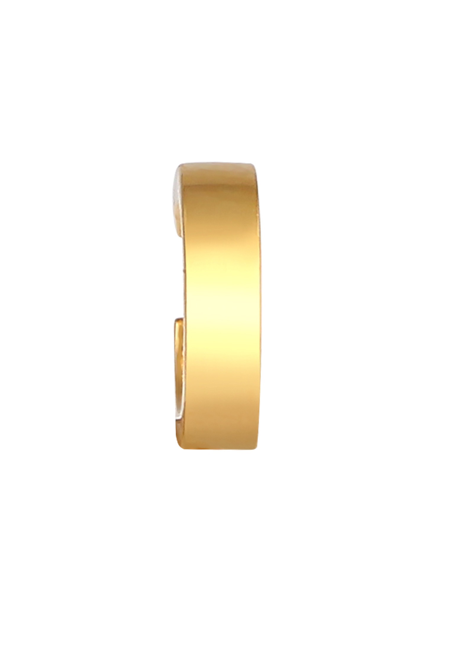 Elli Premium Ohrklemme »Ohrringe Earcuff Ohrklemme Single 375 Gelbgold«