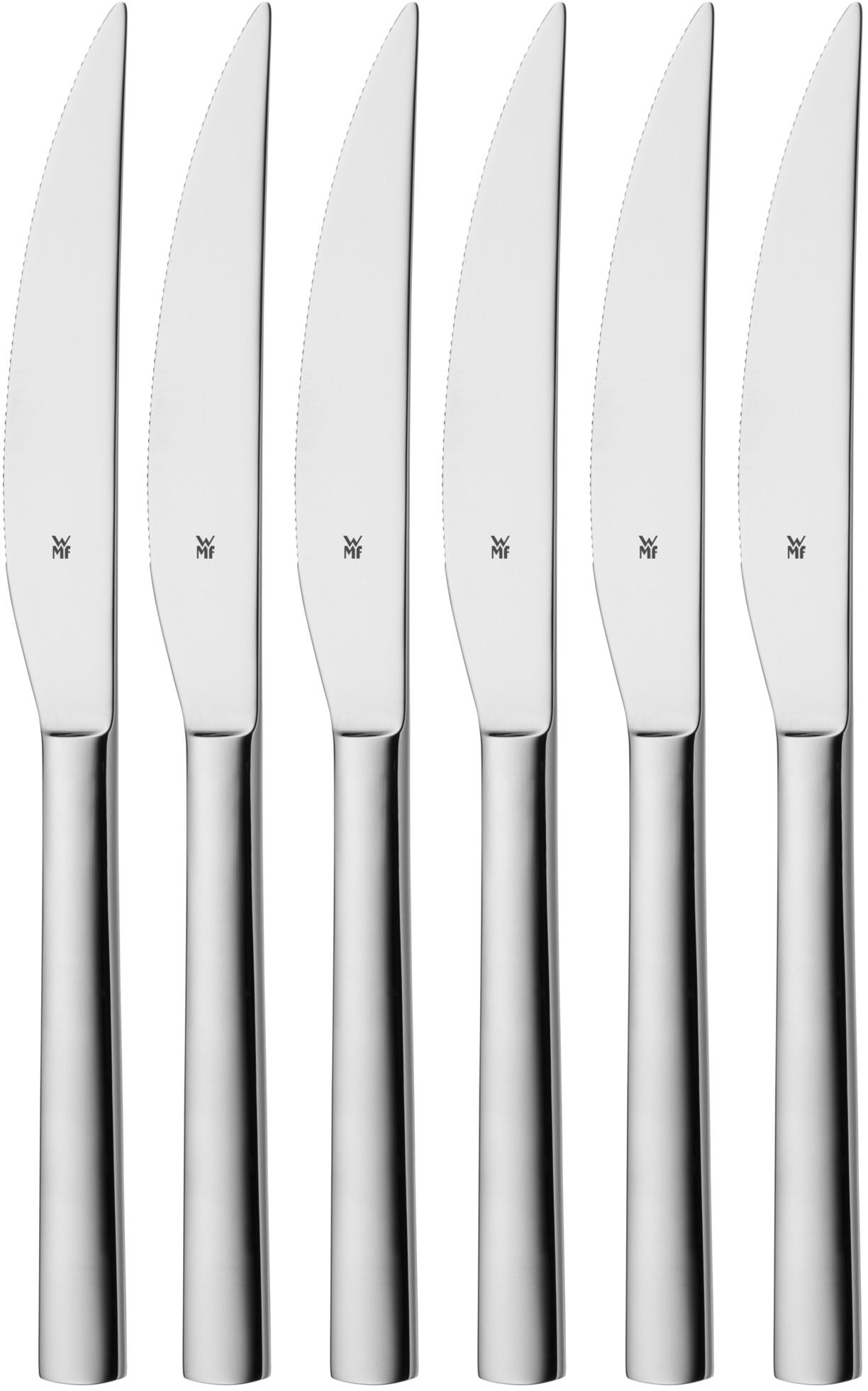 Steakmesser »Nuova«, (Set, 6 tlg.), solide Monobloc Steakmesser