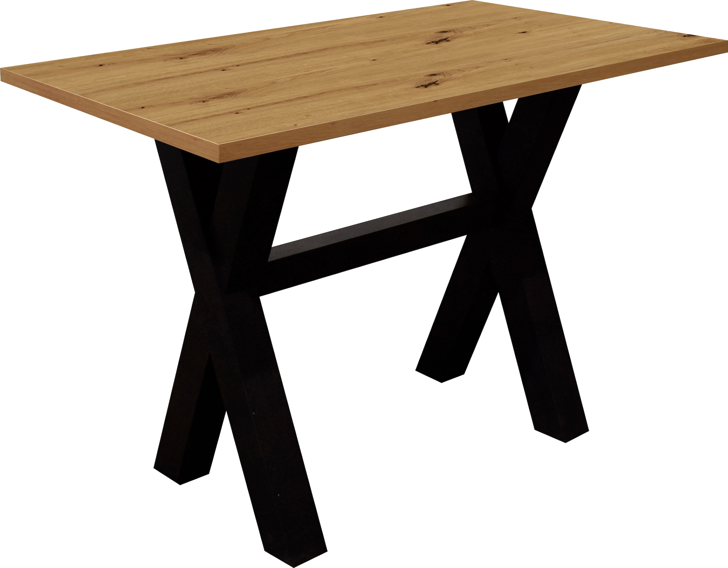 Mäusbacher Bartisch Gestell in X-Form (Breite 120, 140 oder 160 cm)