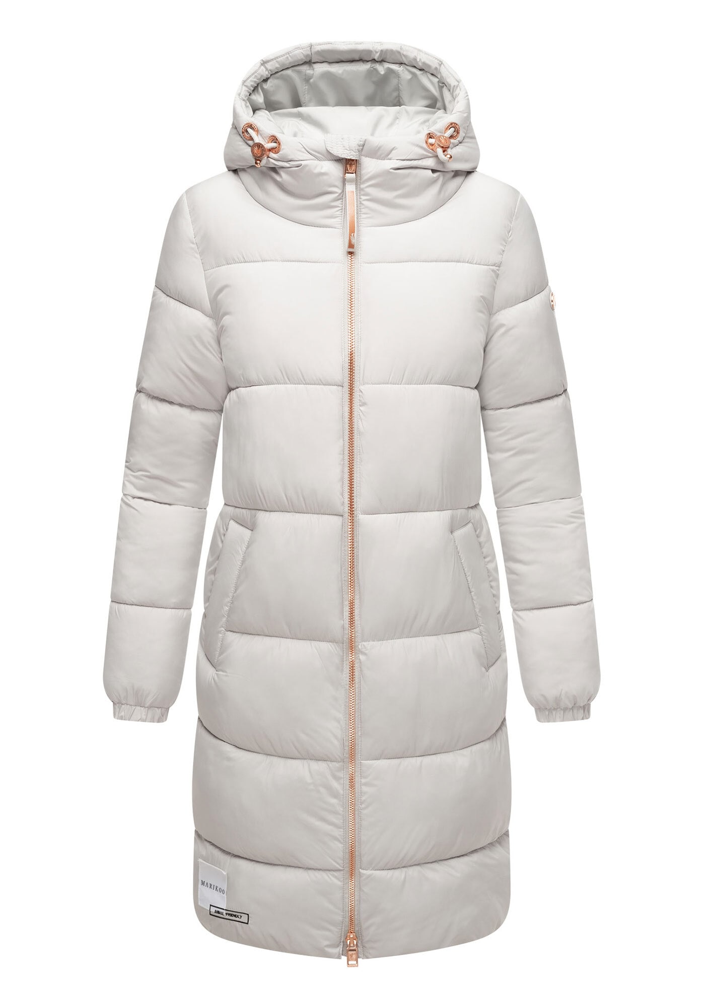 Marikoo Winterjacke »Marikoo Nomadiaa lange Damen Winterjacke N024«