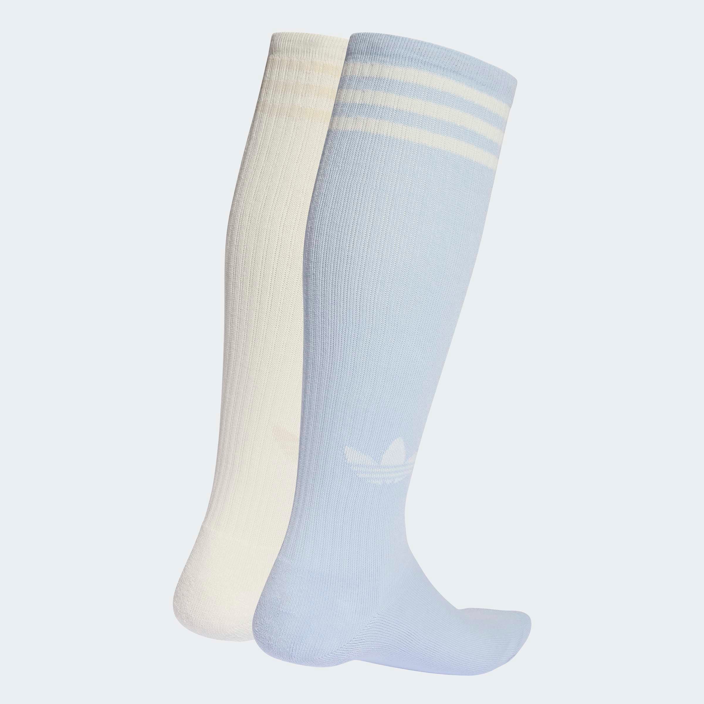 adidas Originals Sportsocken »3-STREIFEN KNIESTRÜMPFE, 2 PAAR« 2 Paar tlg. für sportive Aktivitäten und Laufen, vom Fußball inspirierte Details