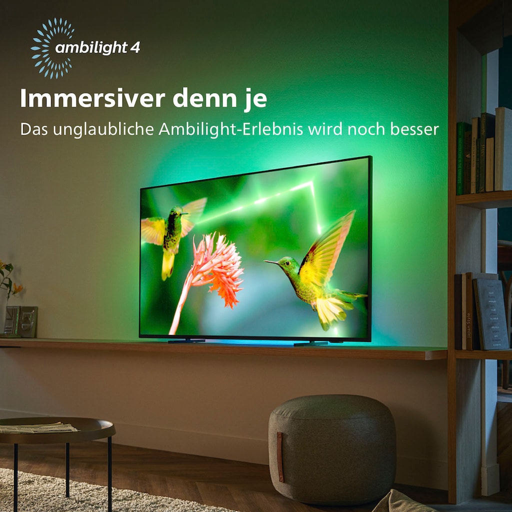 Philips LED-Fernseher »55PML9507/12«, 139 cm/55 Zoll, 4K Ultra HD, Android TV-Smart-TV